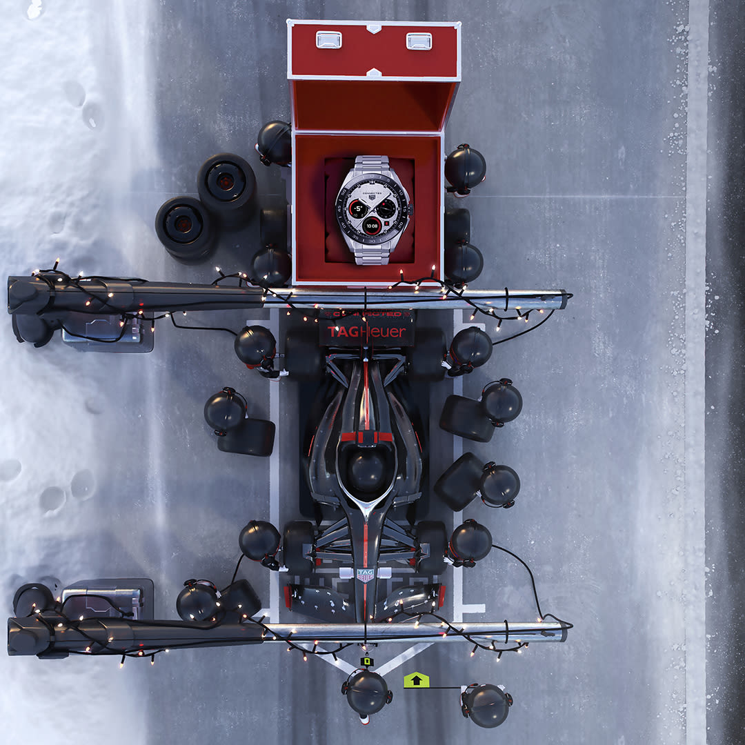 THE FINISH LINE IS THE PERFECT GIFT: TAG HEUER WATCHES TAKE CENTER STAGE THIS SEASON