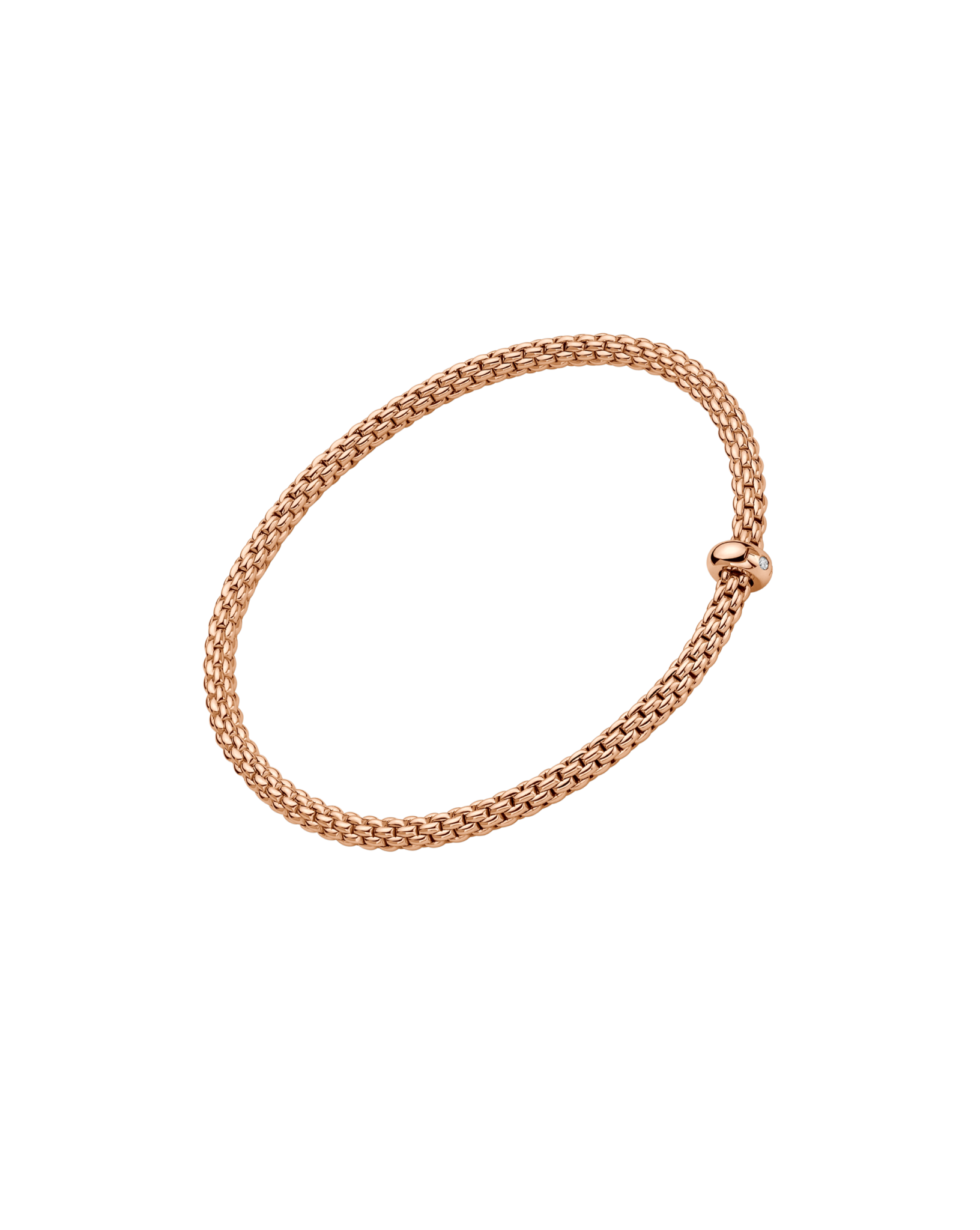 Fope FLEX'IT BRACELET WITH A WHITE DIAMOND 01M08BX_BB