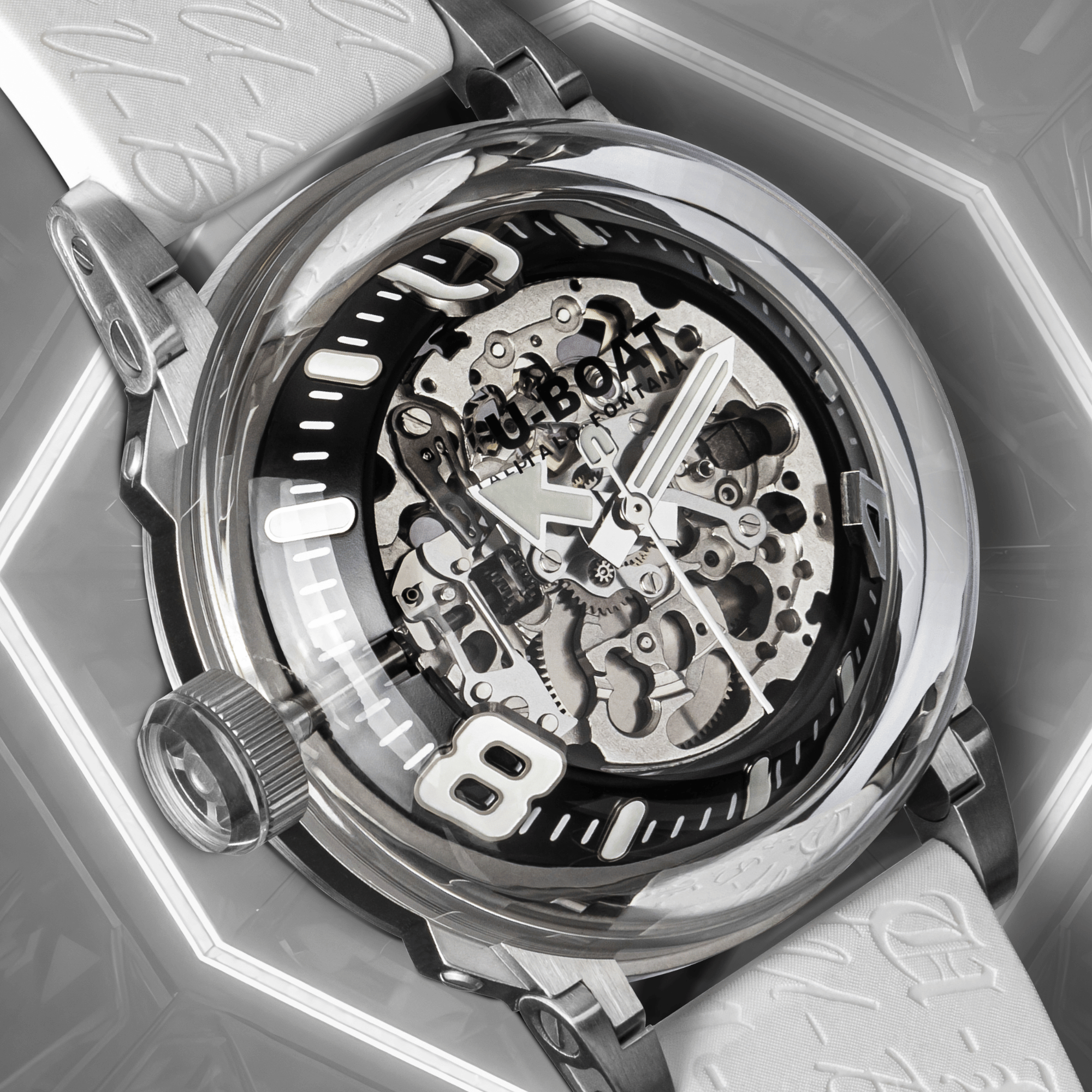 U-65 AUTOMATIC 44MM SS WHITE