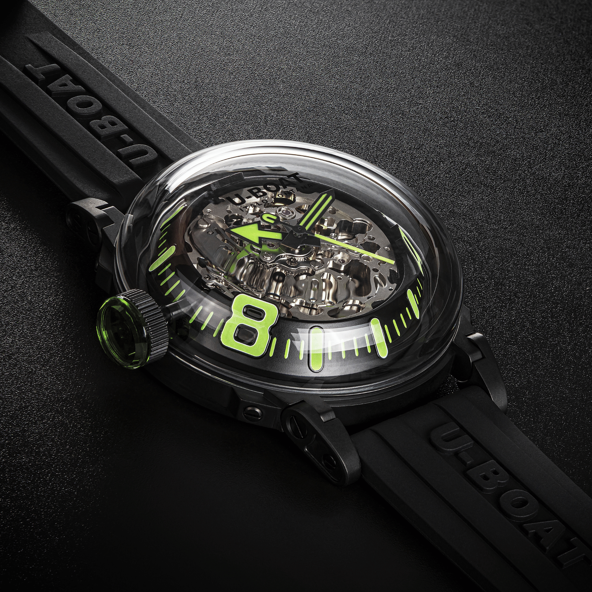 U-65 AUTOMATIC 44MM PVD GREEN