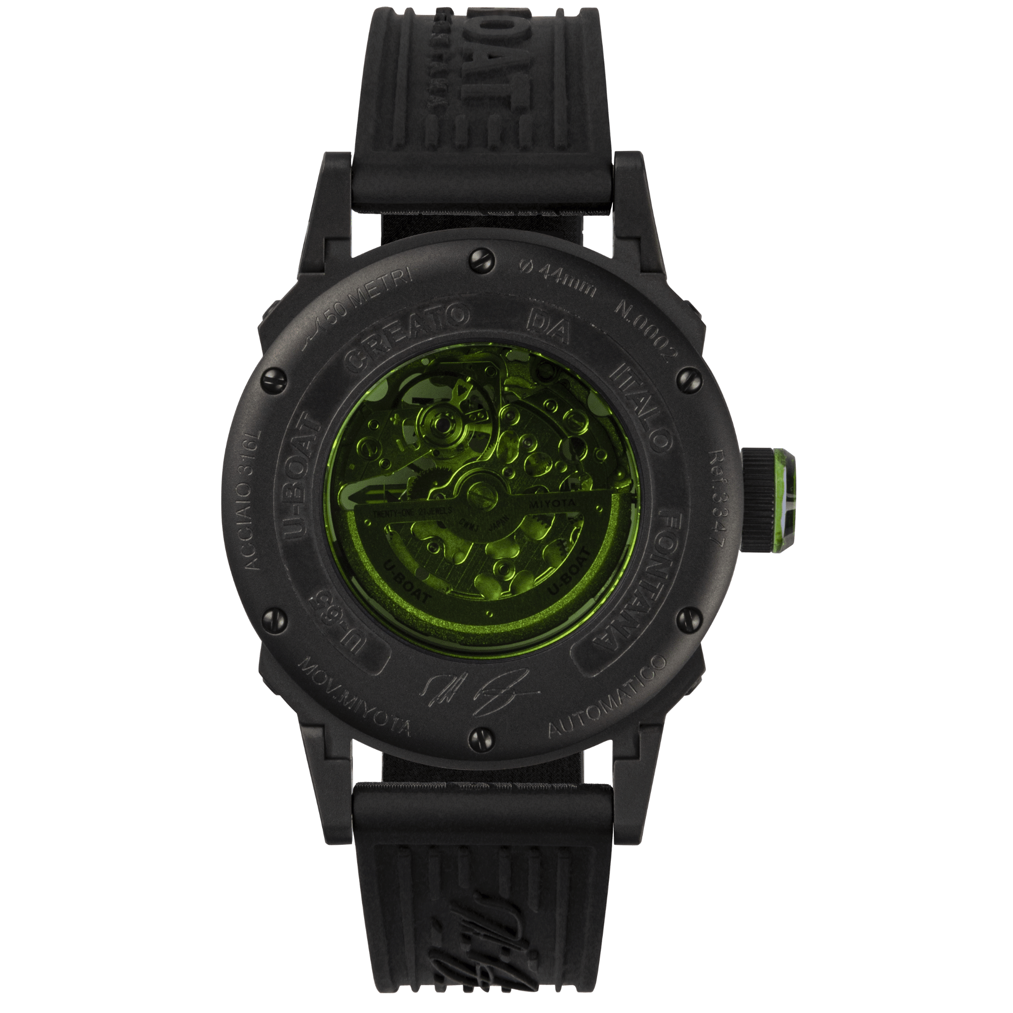 U-65 AUTOMATIC 44MM PVD GREEN
