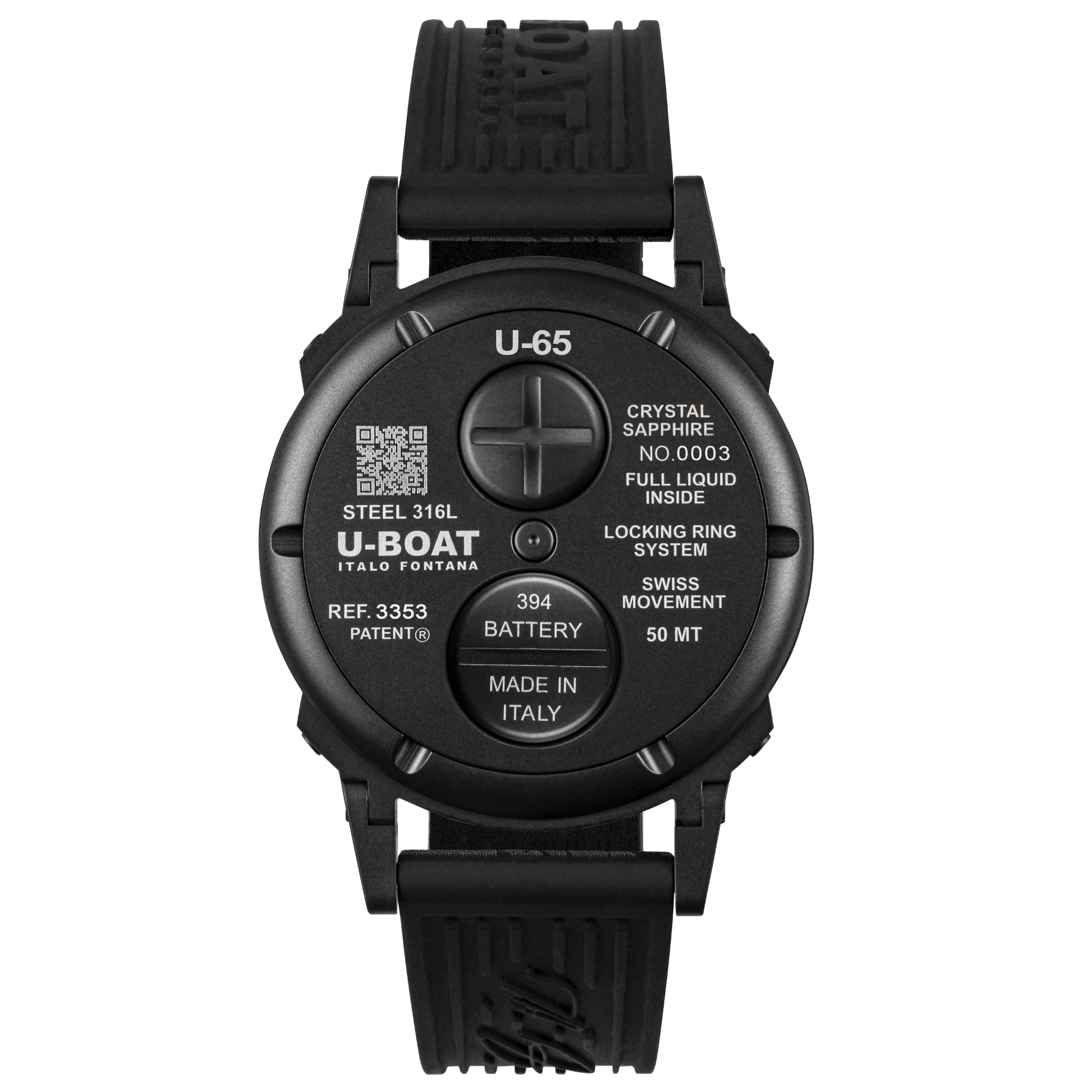 U-65 44MM PVD TURQUOISE - Image 2