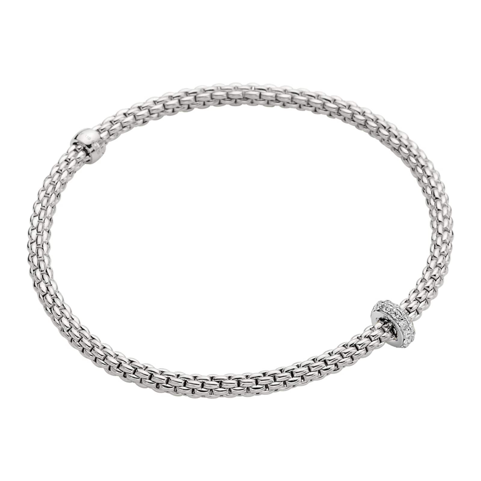Fope
18k White Gold 0.18cttw Diamond Prima Bracelet Size Medium 74508BX_BB_B_XBX_00M