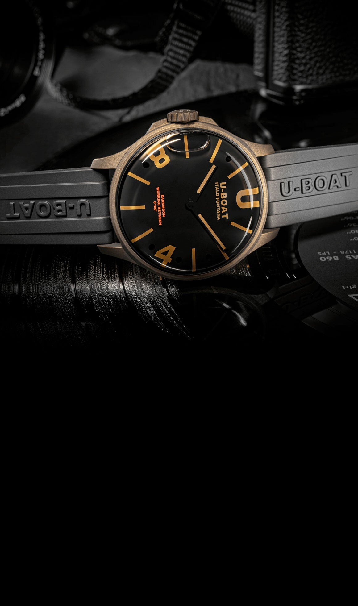 DARKMOON 44MM BK BROWN VINTAGE
