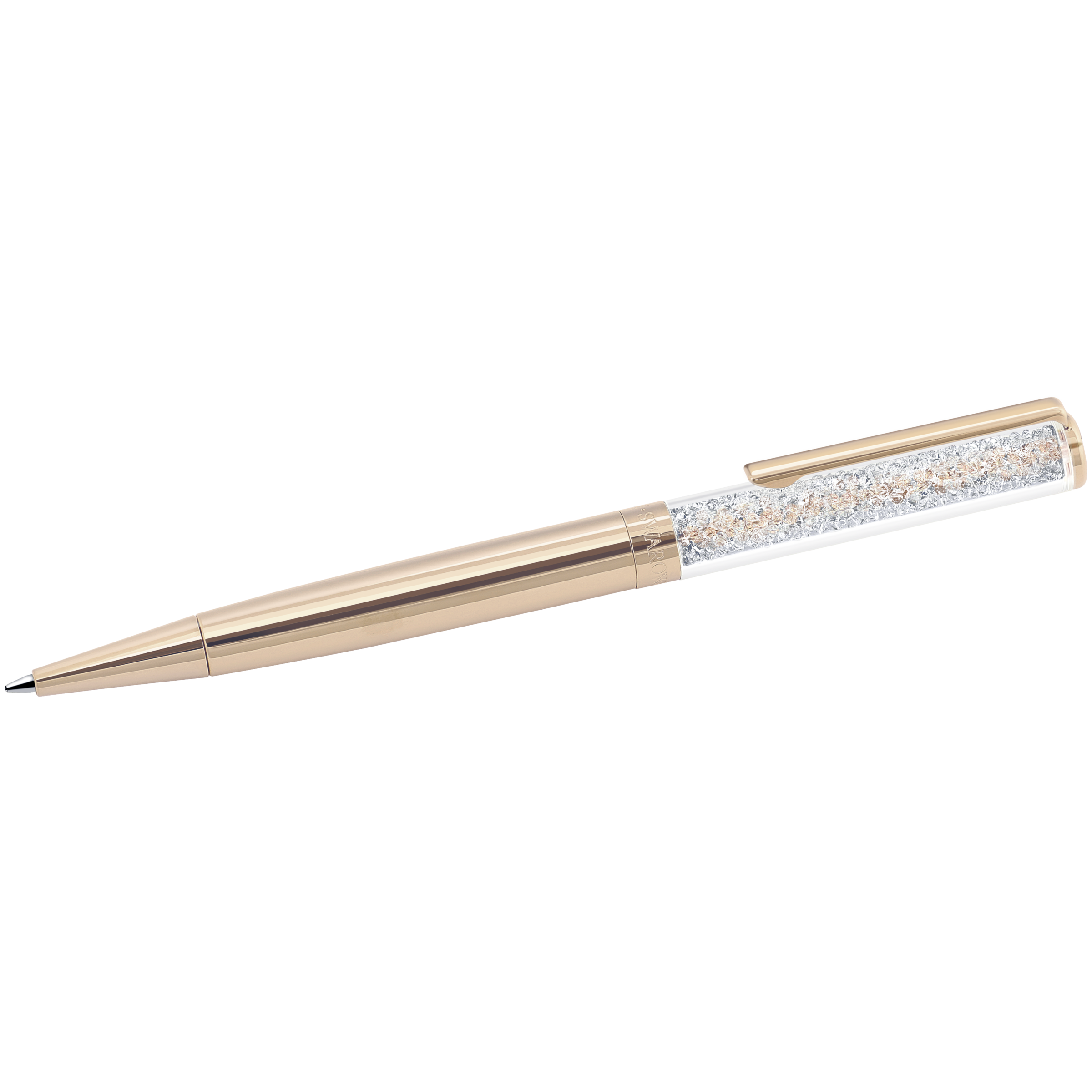 Swarovski Crystalline ballpoint pen, Rose gold tone, Rose gold-tone plated 5224390