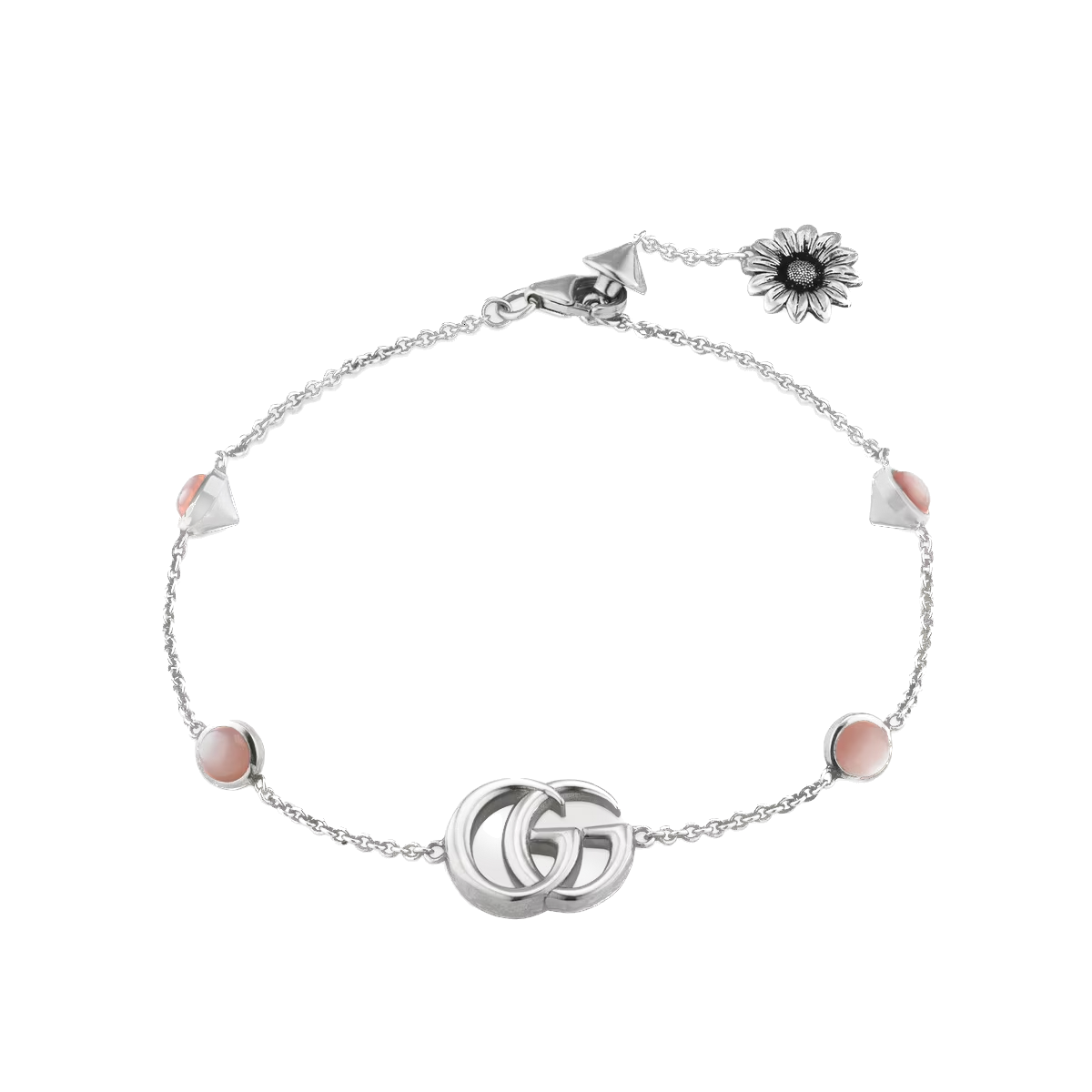 GUCCI Double G mother of pearl bracelet 527393J84408164