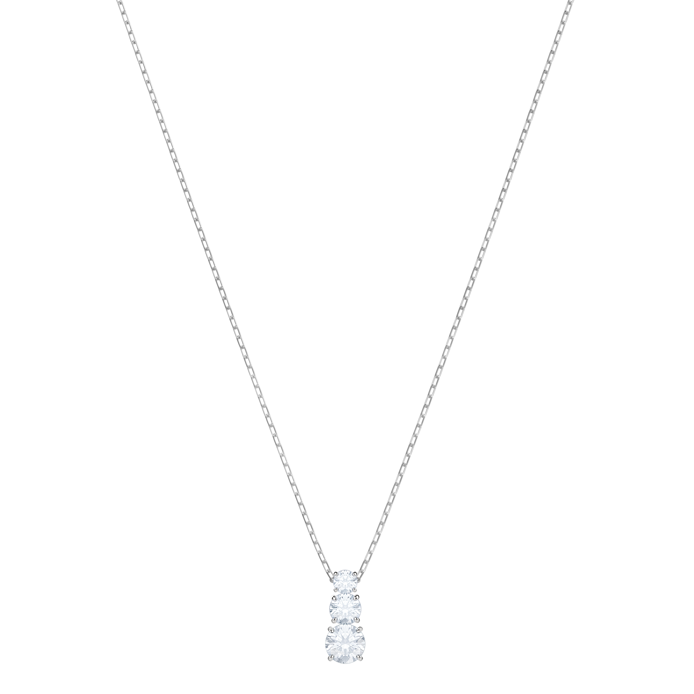 SWAROVSKI SS ATTRACT TRILOGY PENDANT ROUND, CZWH/RHS 5450924
