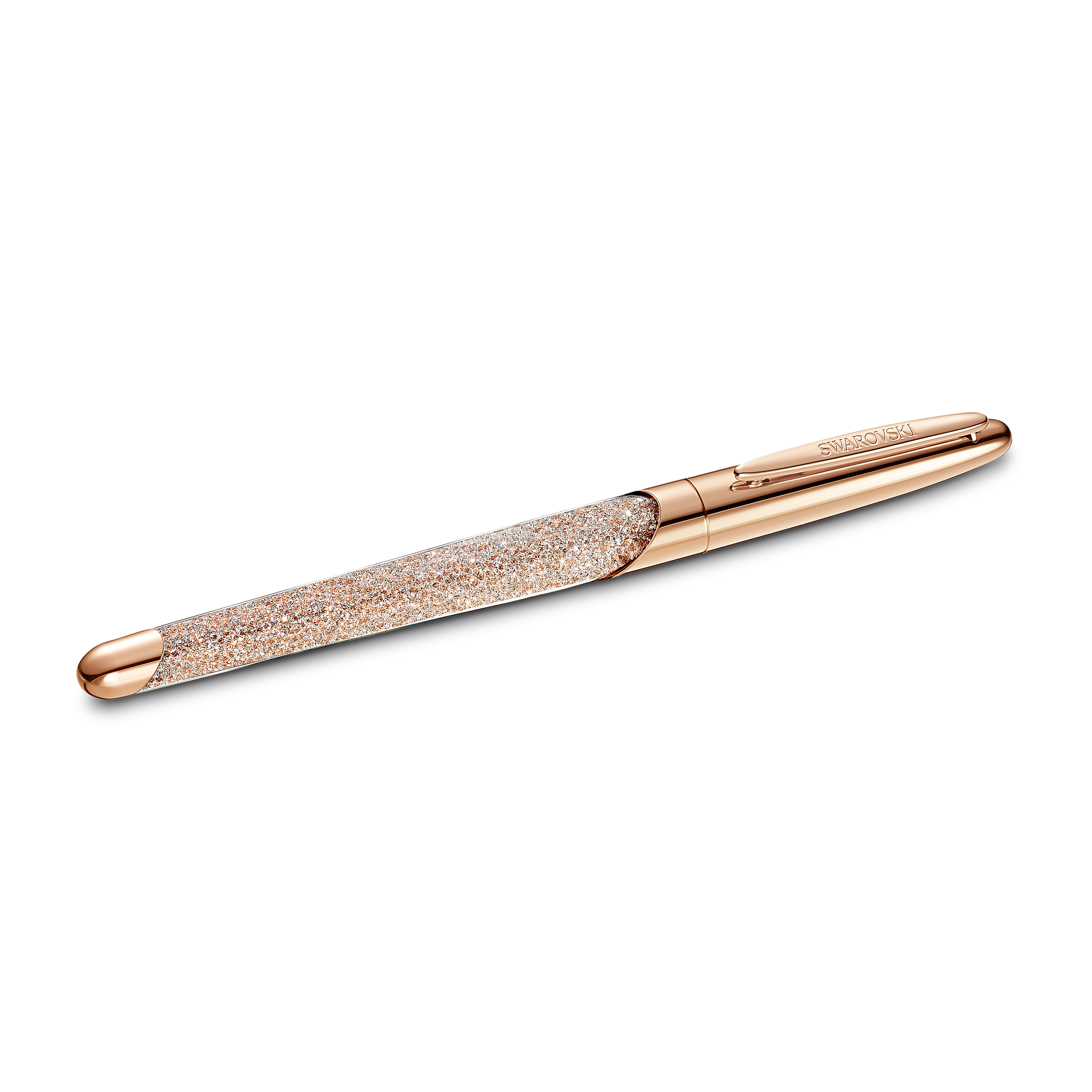 Swarovski Crystalline rollerball pen, Rose gold tone, Rose gold-tone plated 5534325