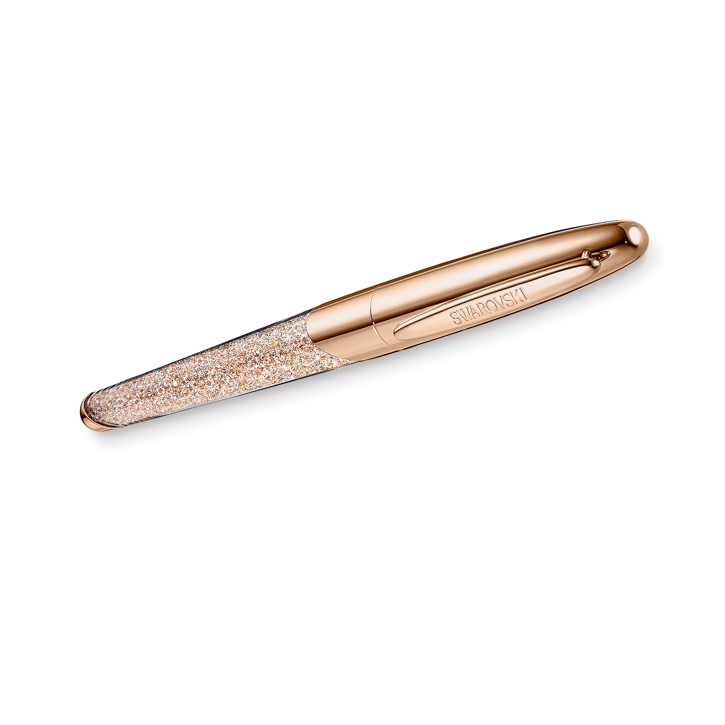 Swarovski Crystalline rollerball pen, Rose gold tone, Rose gold-tone plated 5534325