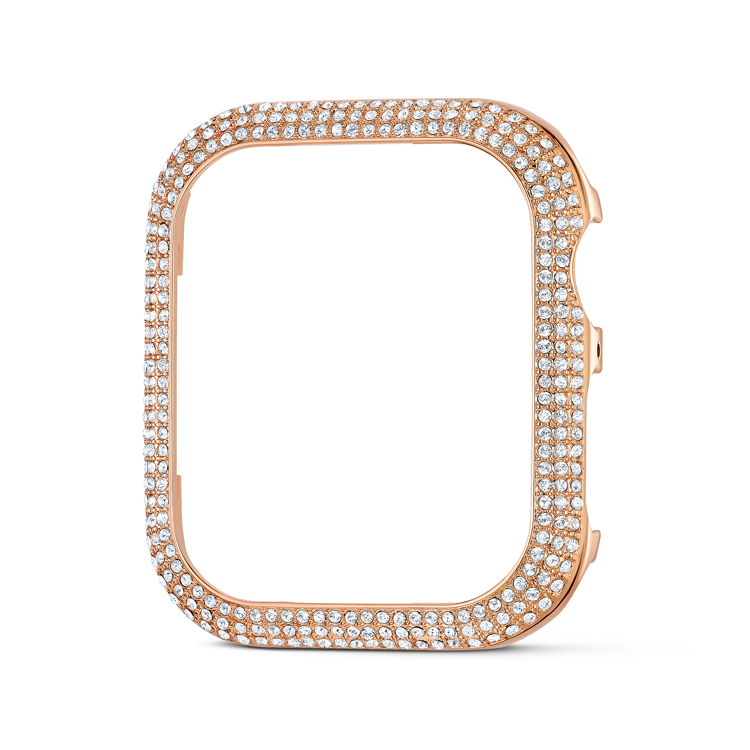 Swarovski Sparkling case, For Apple Watch® Series 4 & 5, 40 mm, Rose gold tone 5572574