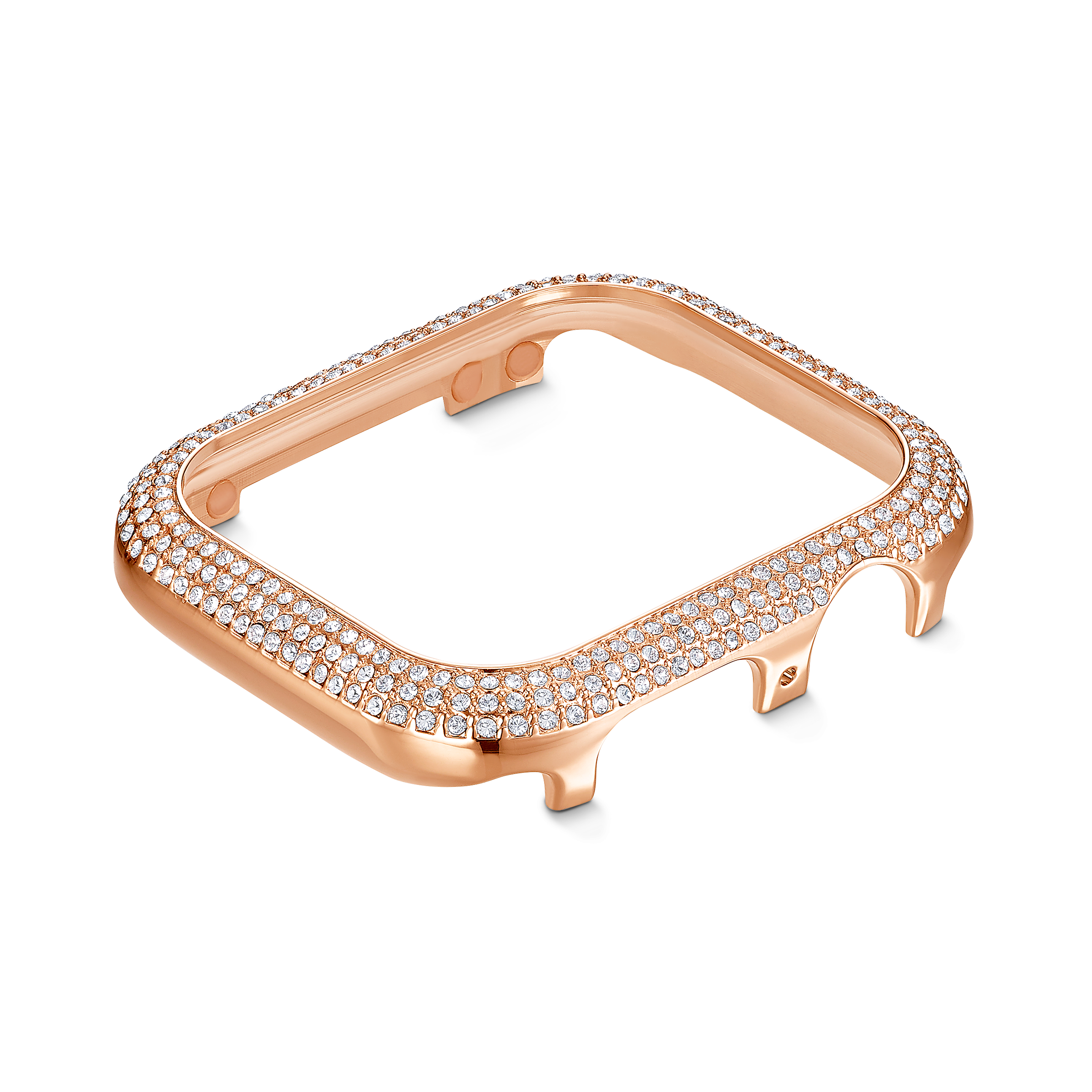 Swarovski Sparkling case, For Apple Watch® Series 4 & 5, 40 mm, Rose gold tone 5572574