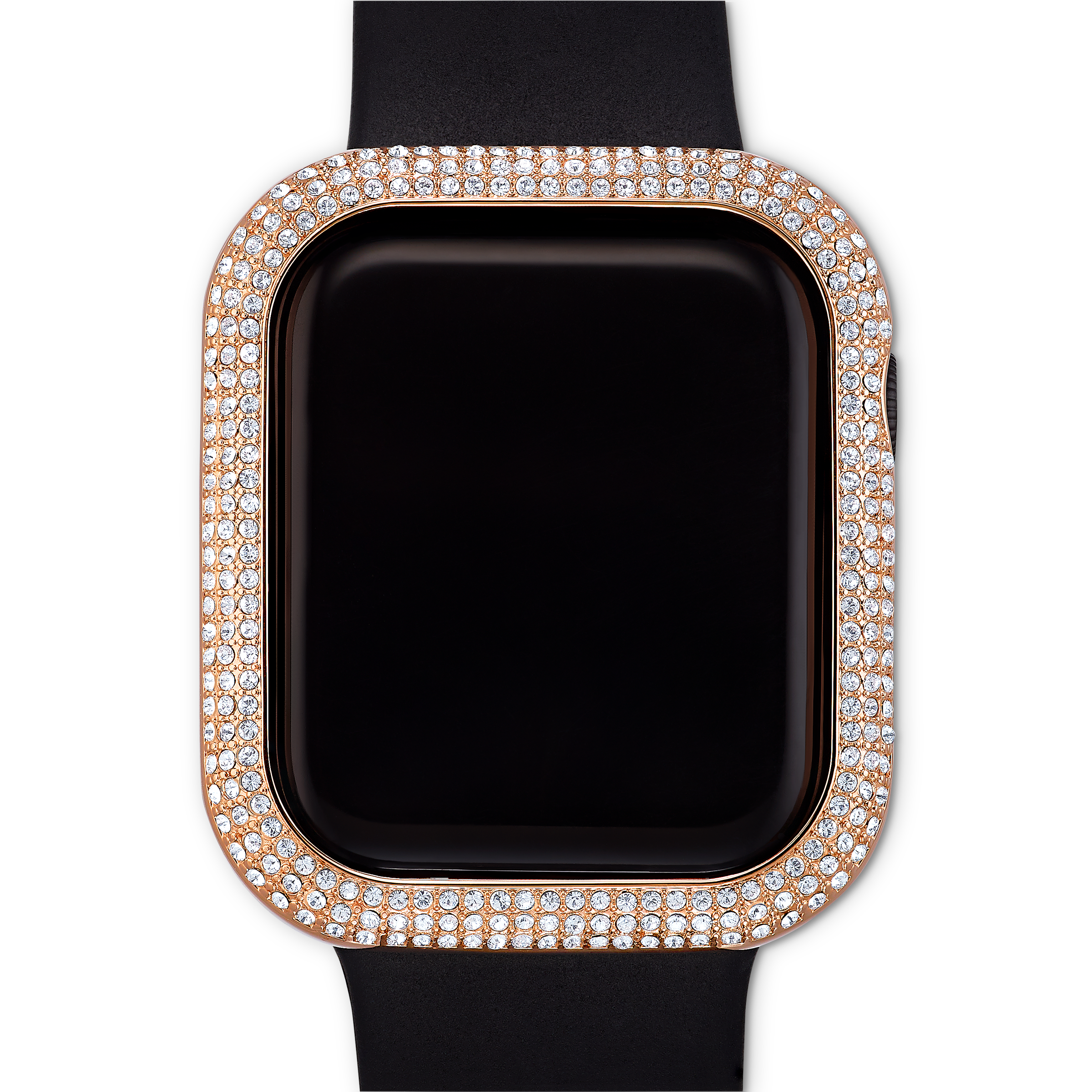 Swarovski Sparkling case, For Apple Watch® Series 4 & 5, 40 mm, Rose gold tone 5572574