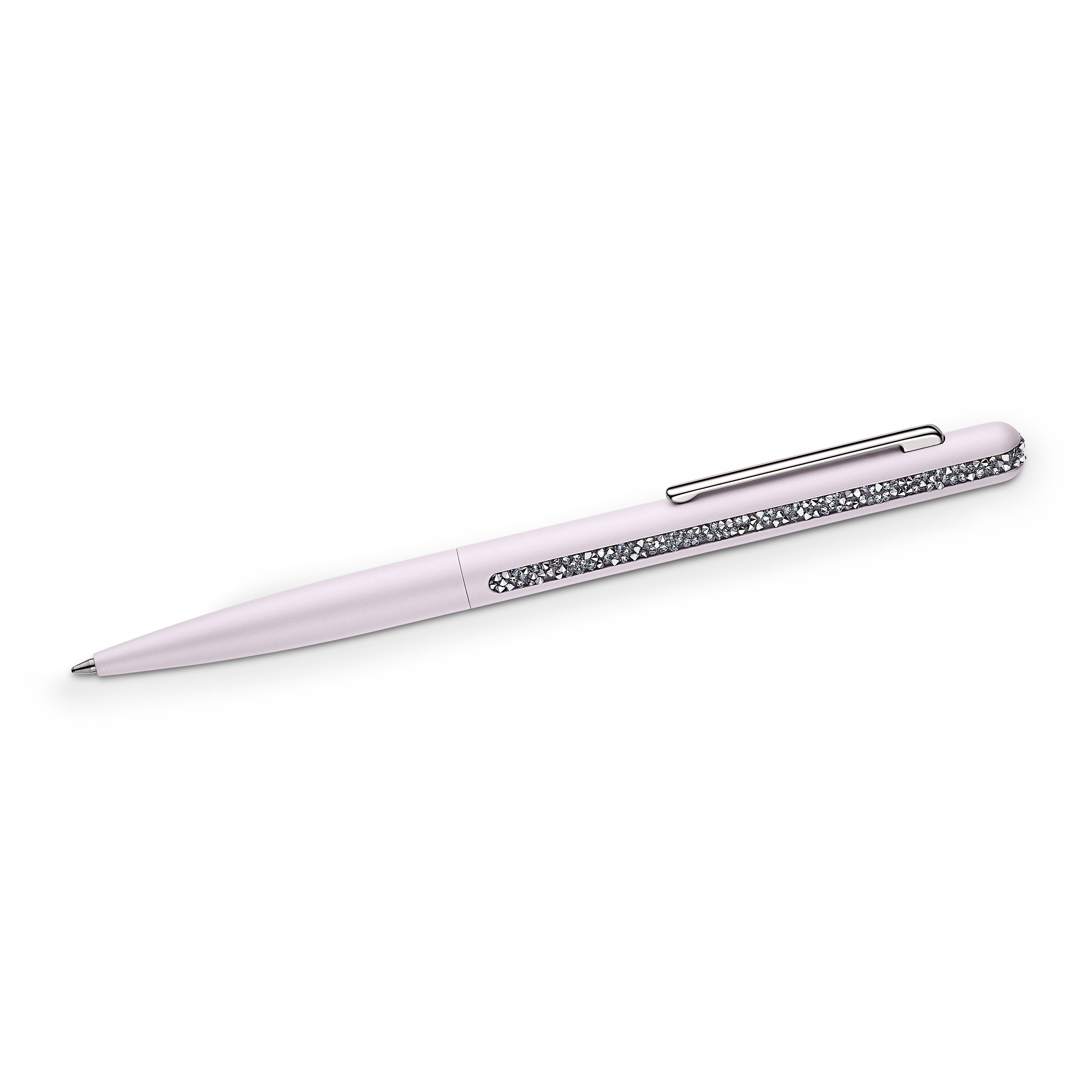Swarovski Shimmer ballpoint pen, Pink, Pink lacquered, Chrome plated 5595668