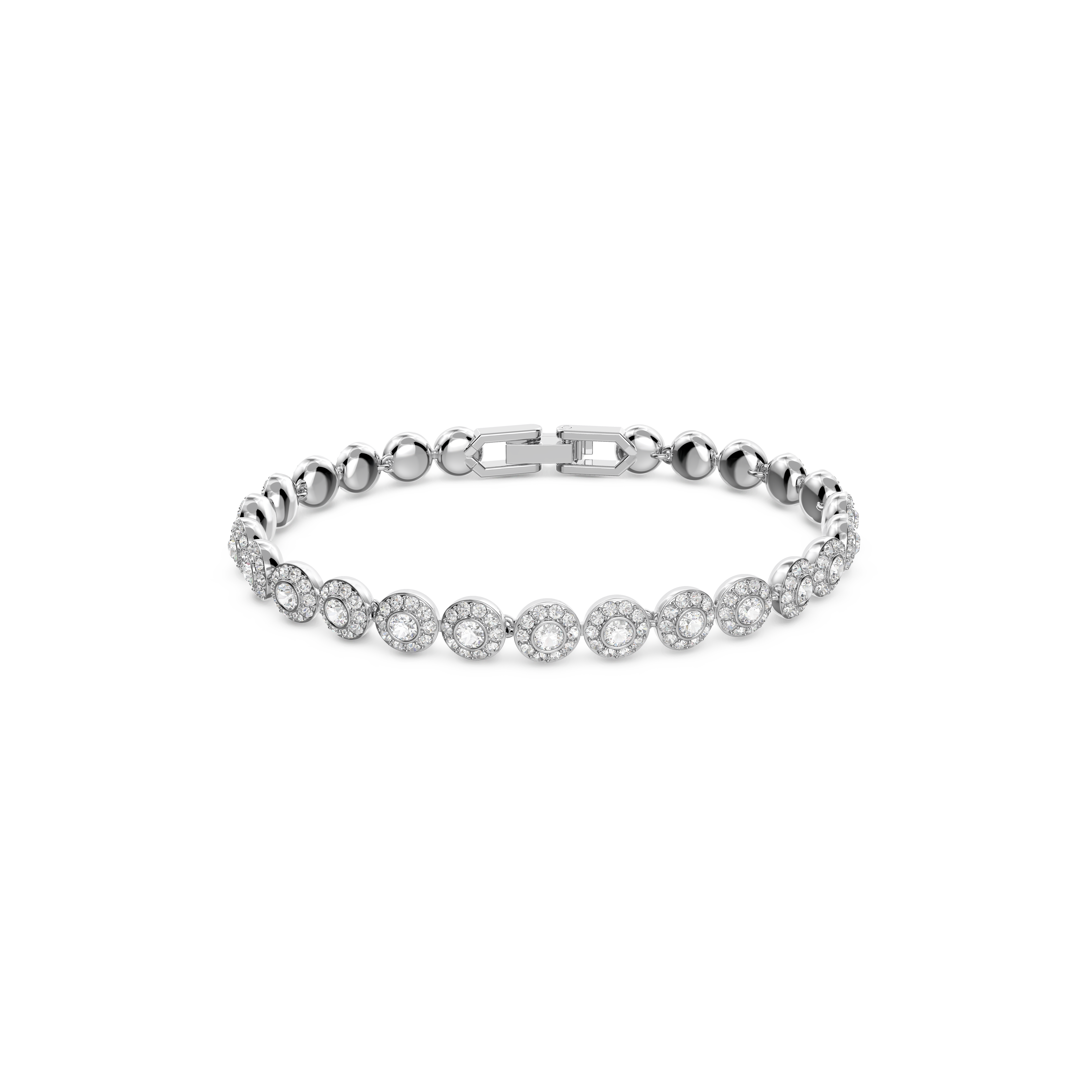 SWAROVSKI SS ANGELIC:BRACELET CRY/RHS M 5633833