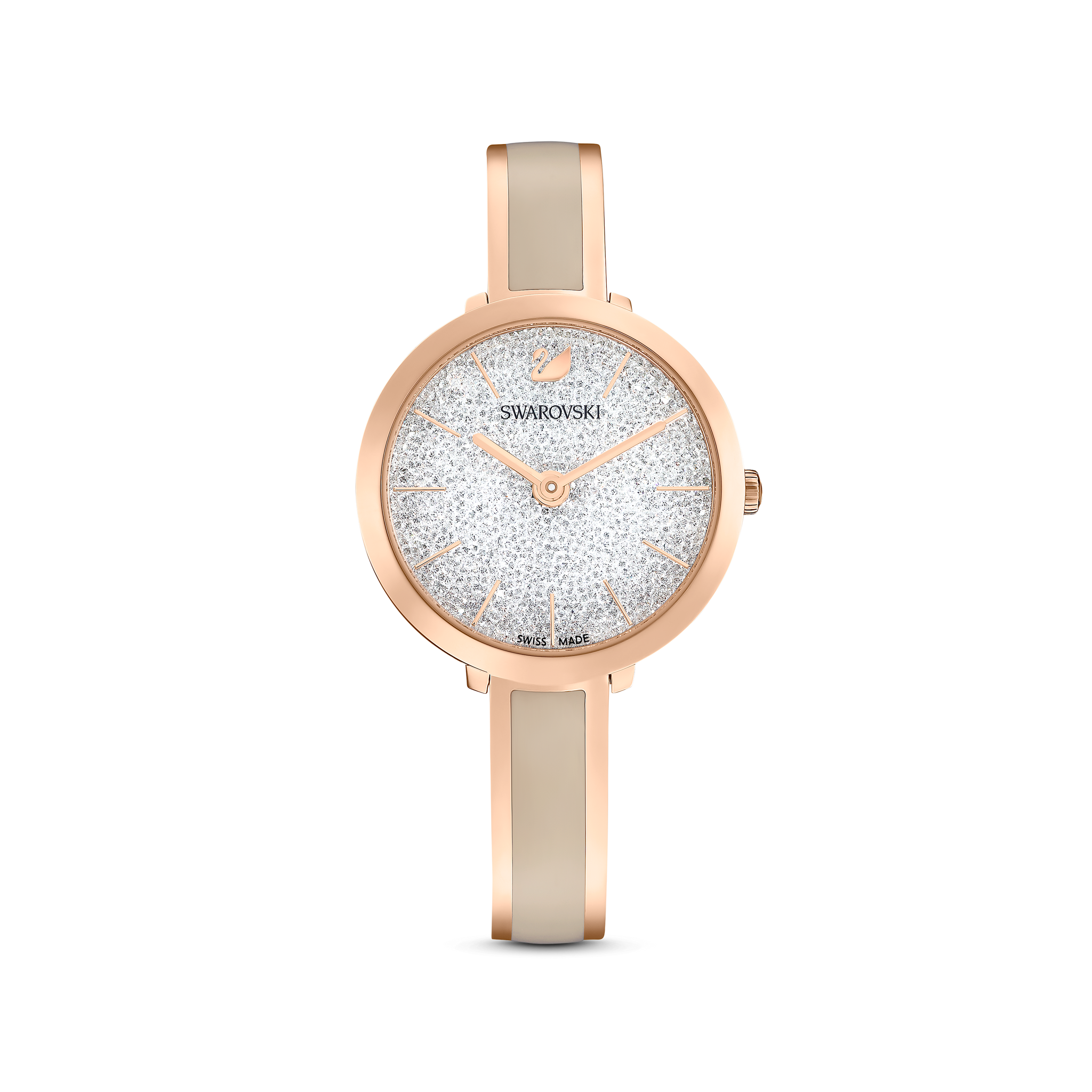 Swarovski Crystalline Delight watch, Swiss Made, Metal