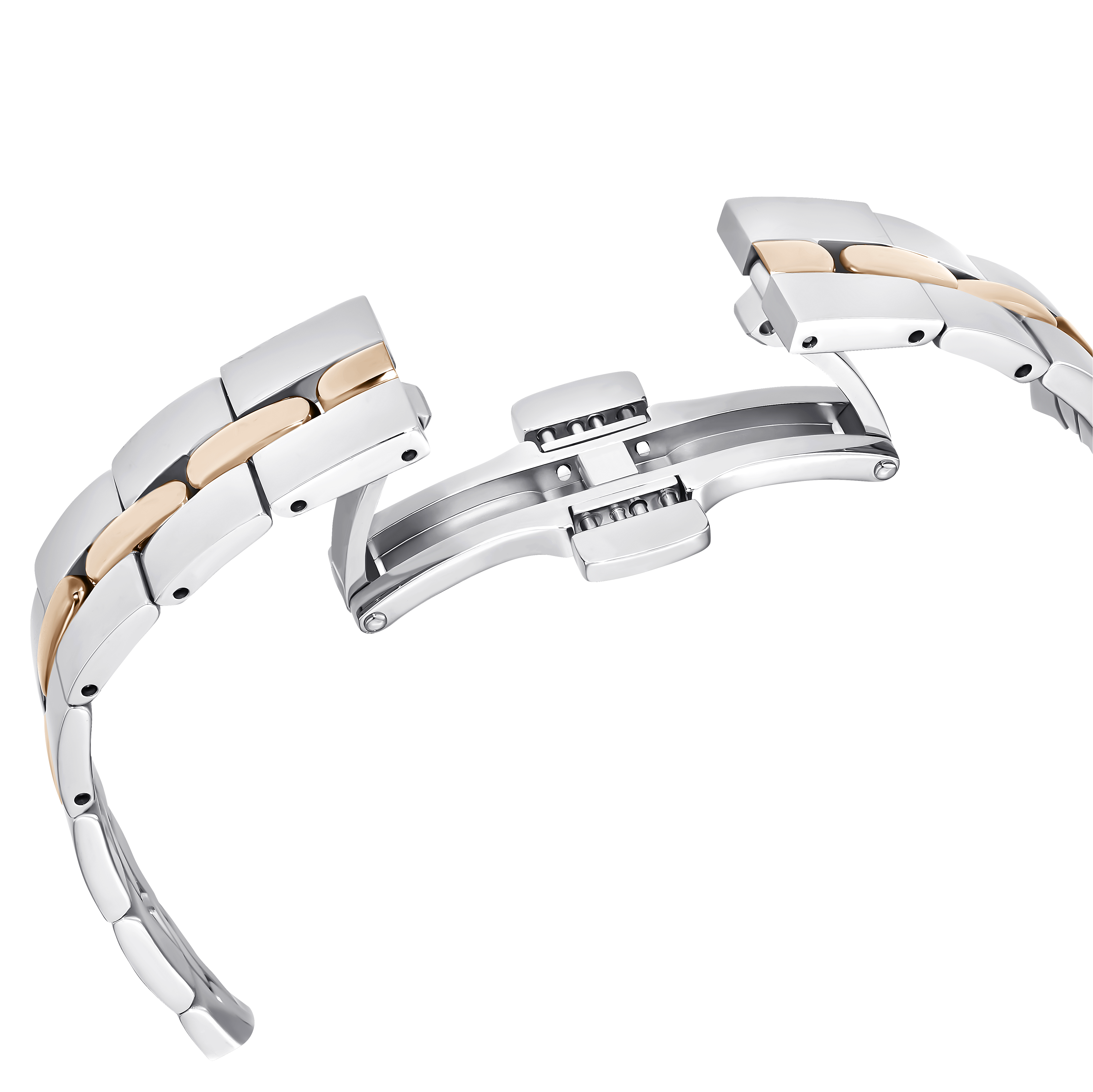 Swarovski Cosmopolitan watch, Swiss Made, Metal bracelet, White, Mixed metal finish 5644081