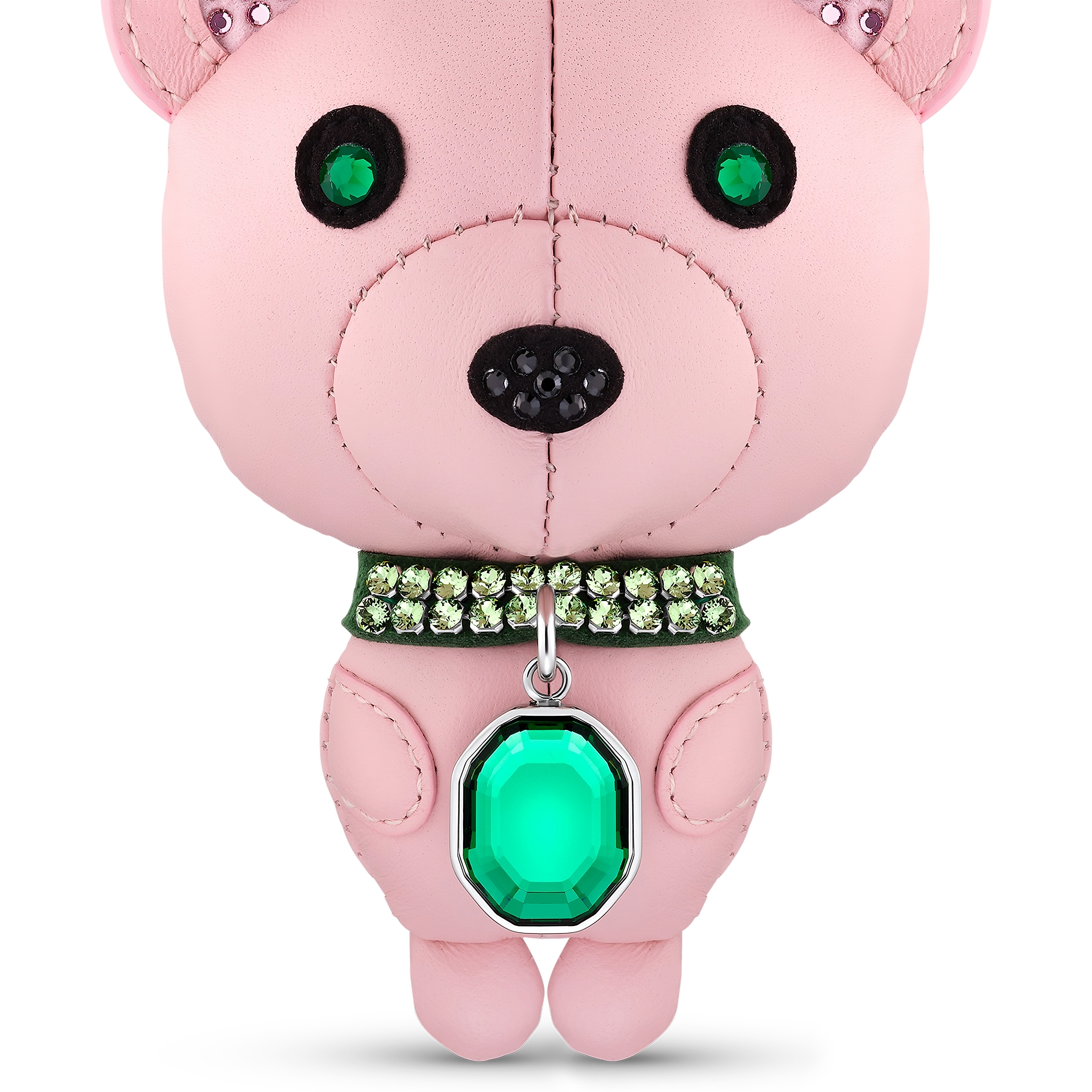 Swarovski Icons key ring, Bear, Multicolored, Stainless steel 5650128