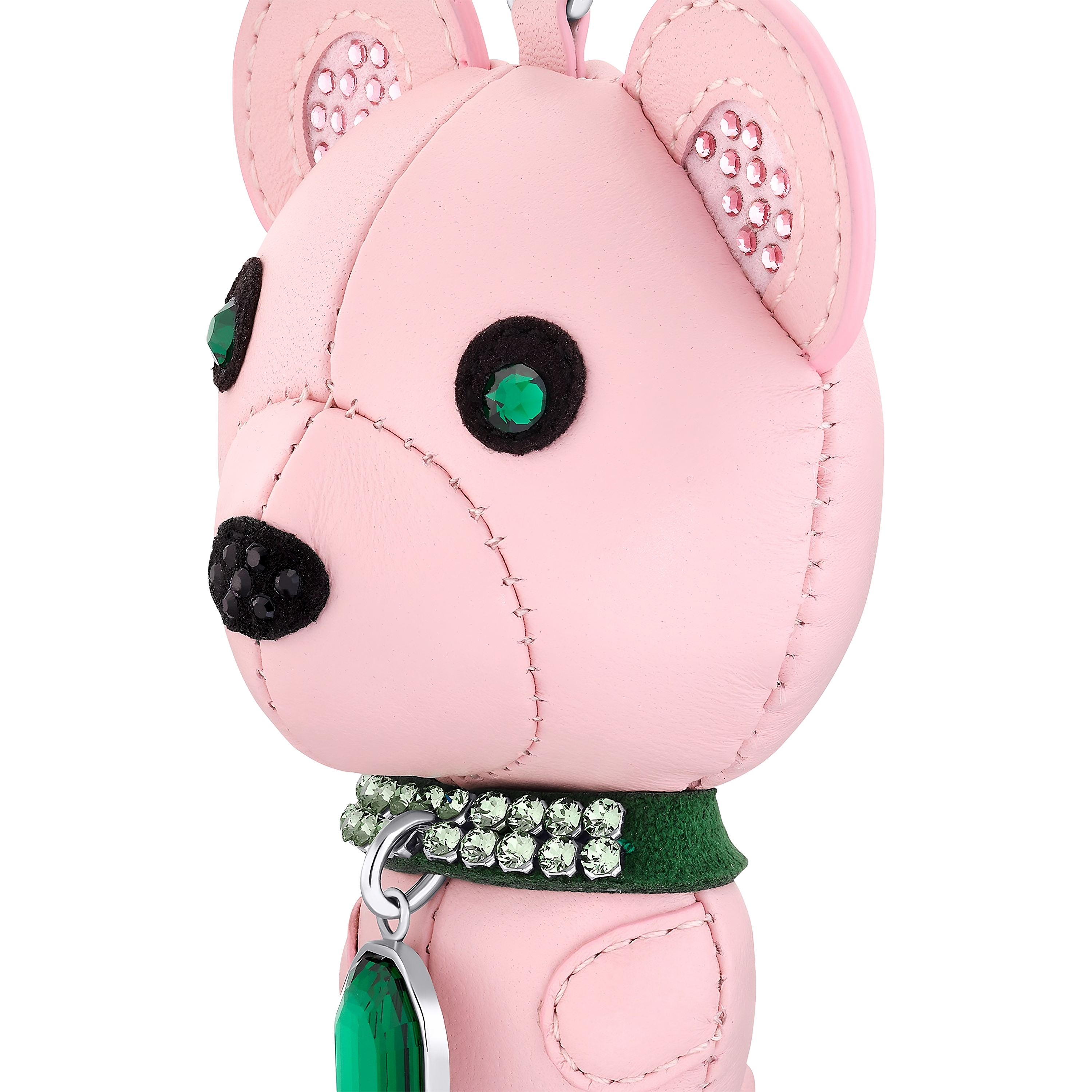 Swarovski Icons key ring, Bear, Multicolored, Stainless steel 5650128