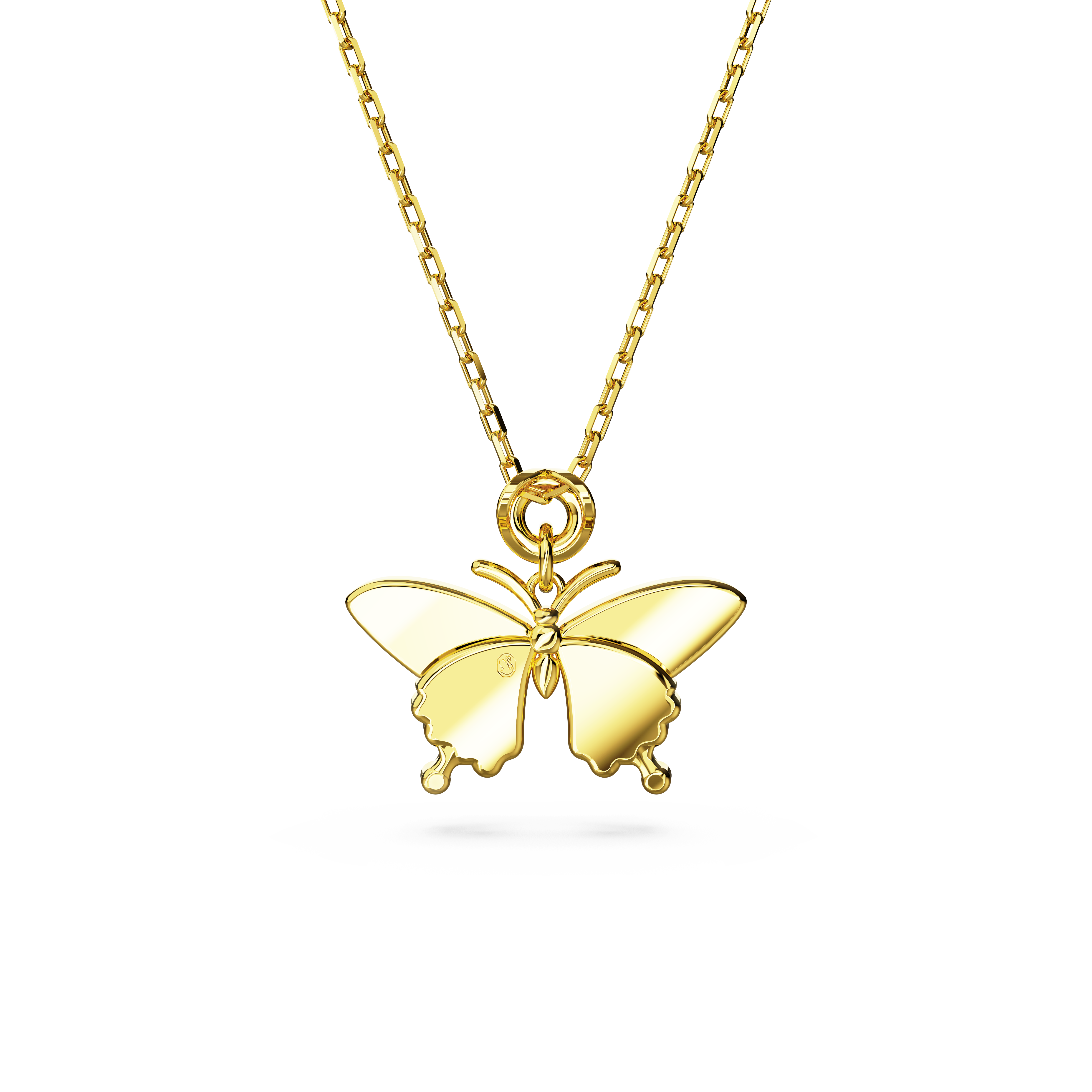 SWAROVSKI IDYLLIA PENDANT, BUTTERFLY, MULTICOLORED, GOLD-TONE PLATED 5658857
