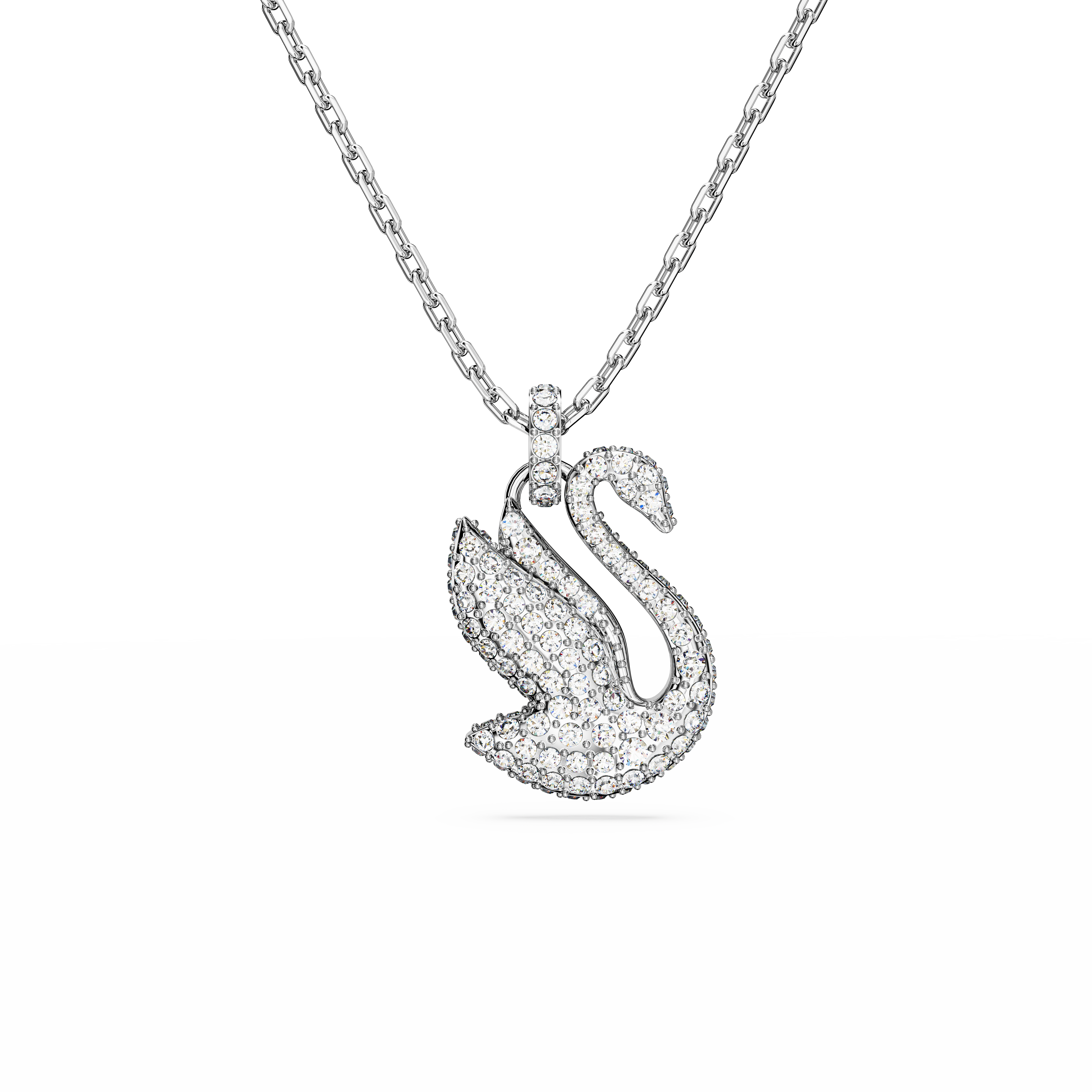 SWAROVSKI SS ICONIC SWAN:PEND PENDANT XS CRY/RHS 5660027