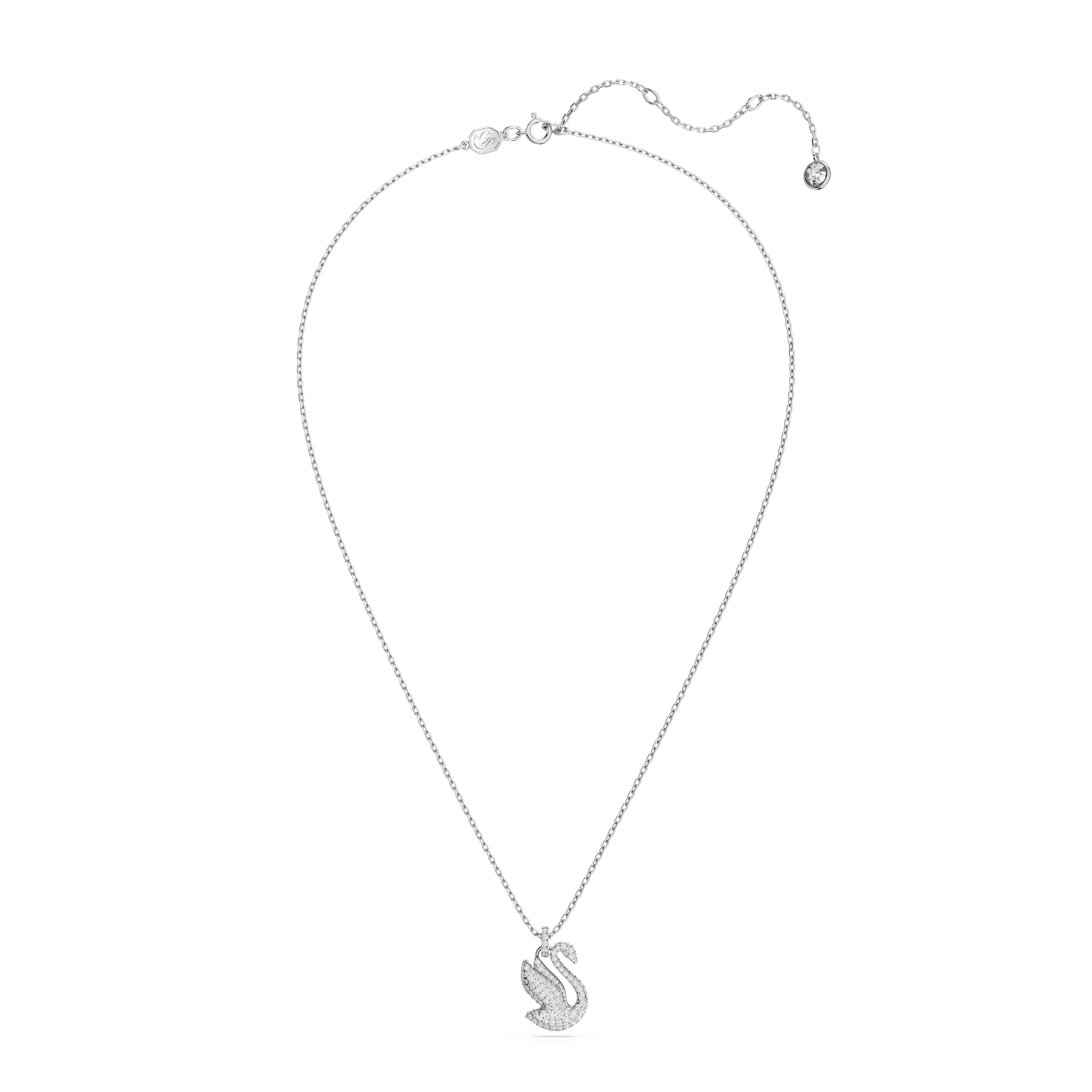 SWAROVSKI SS ICONIC SWAN:PEND PENDANT XS CRY/RHS 5660027