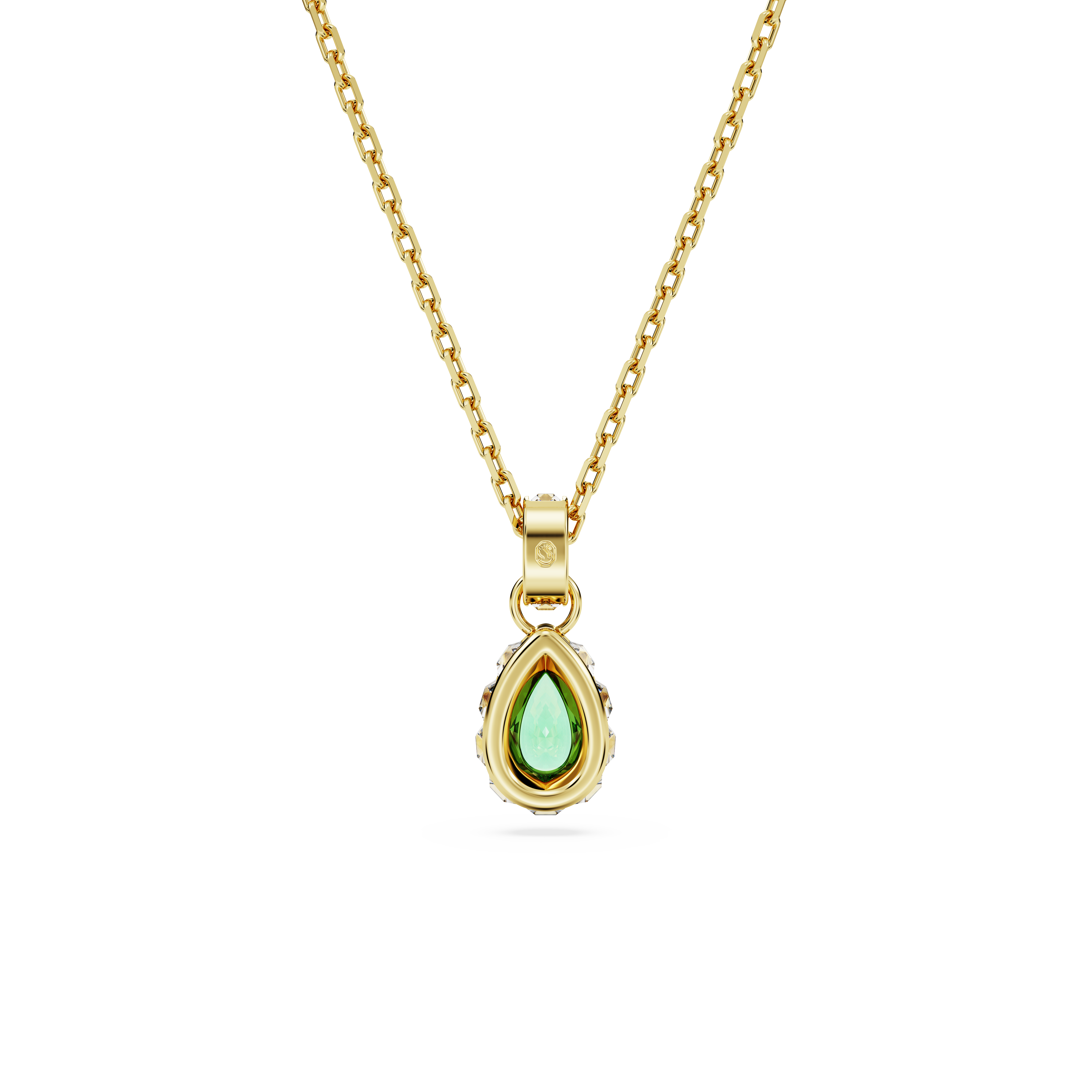 SWAROVSKI SS STILLA:PEND PEAR GRE/GOS 5660038