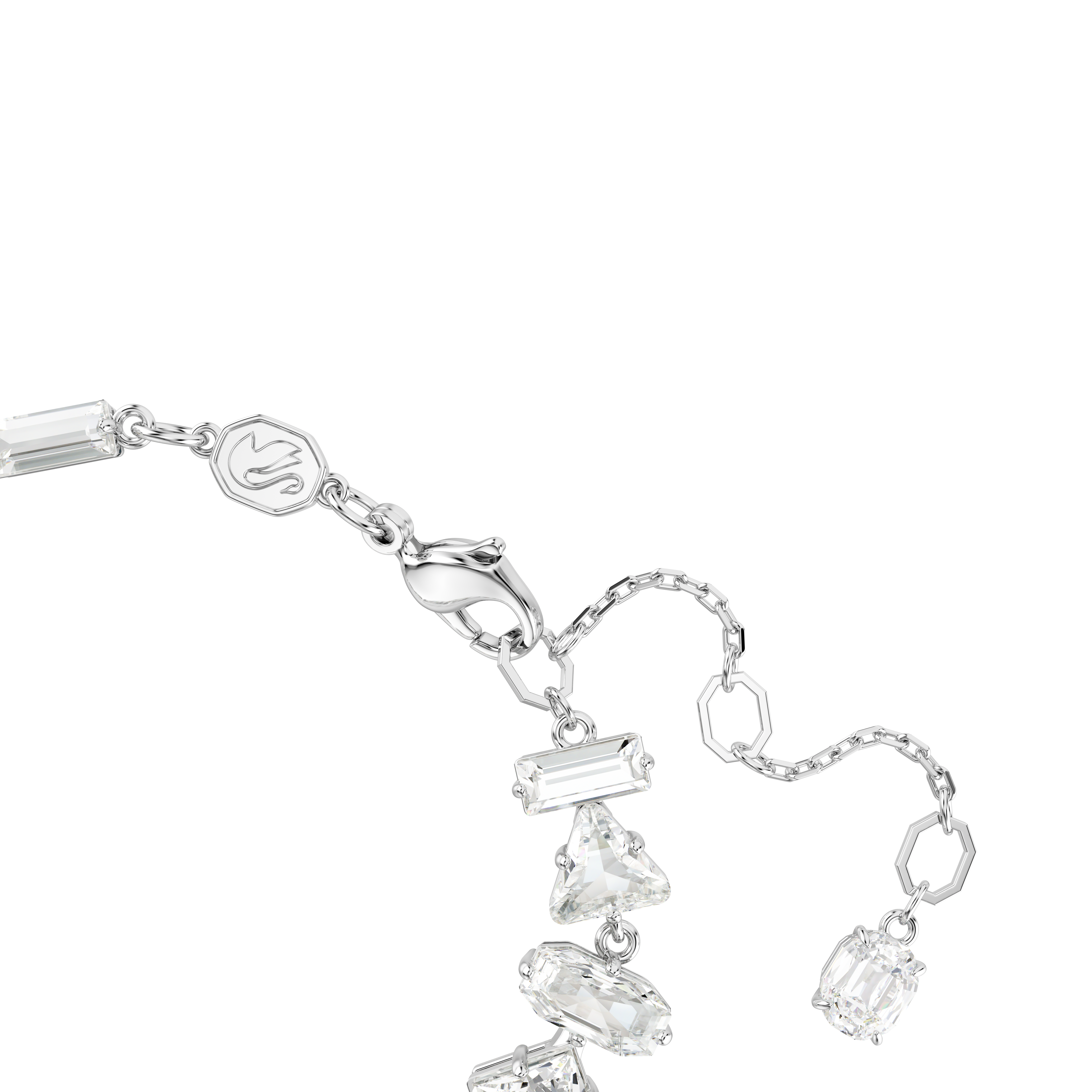 SWAROVSKI MESMERA BRACELET, MIXED CUTS, WHITE, RHODIUM PLATED 5661529