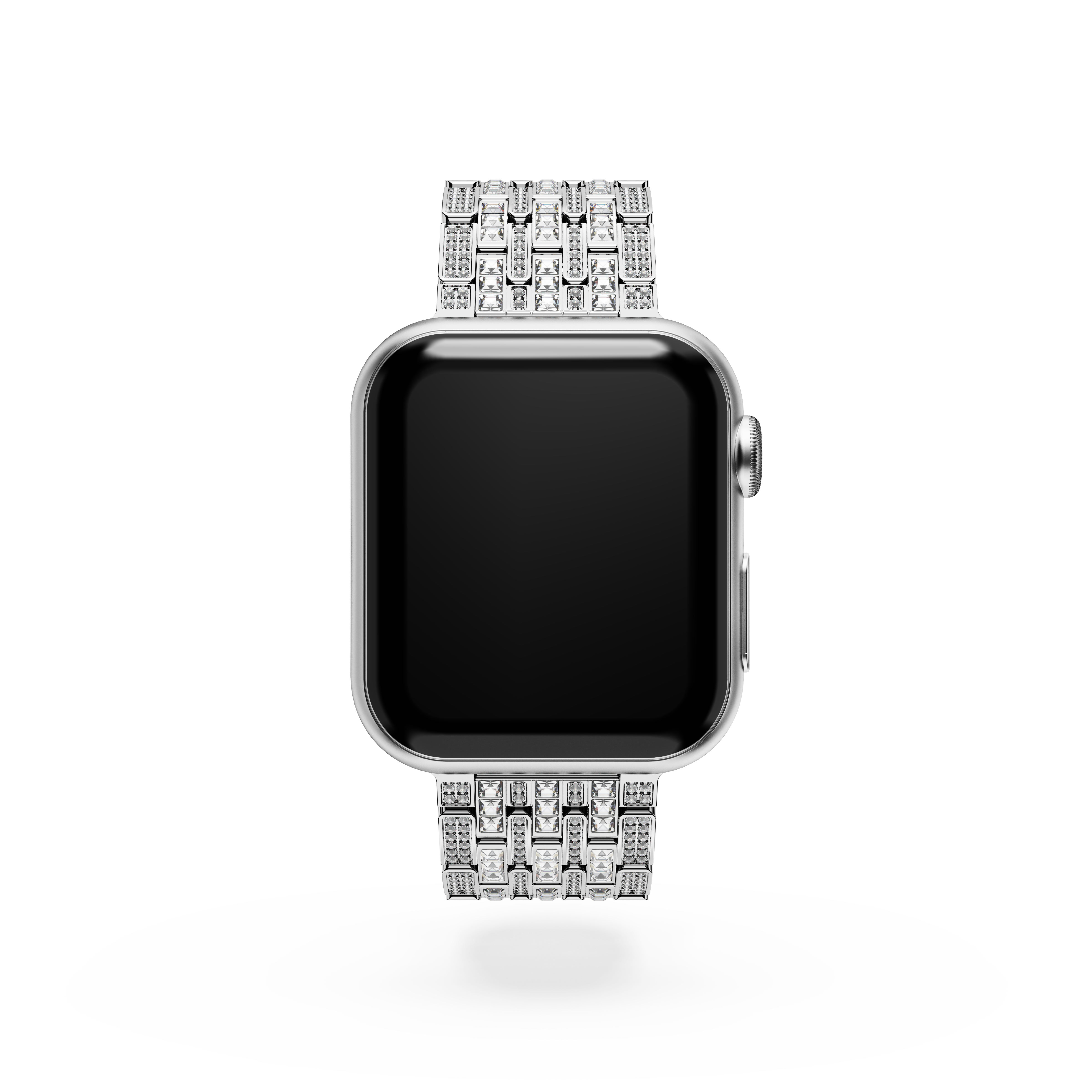Swarovski Princess strap, For Apple Watch® 40mm & 41mm, Silver tone, Stainless steel 5672167