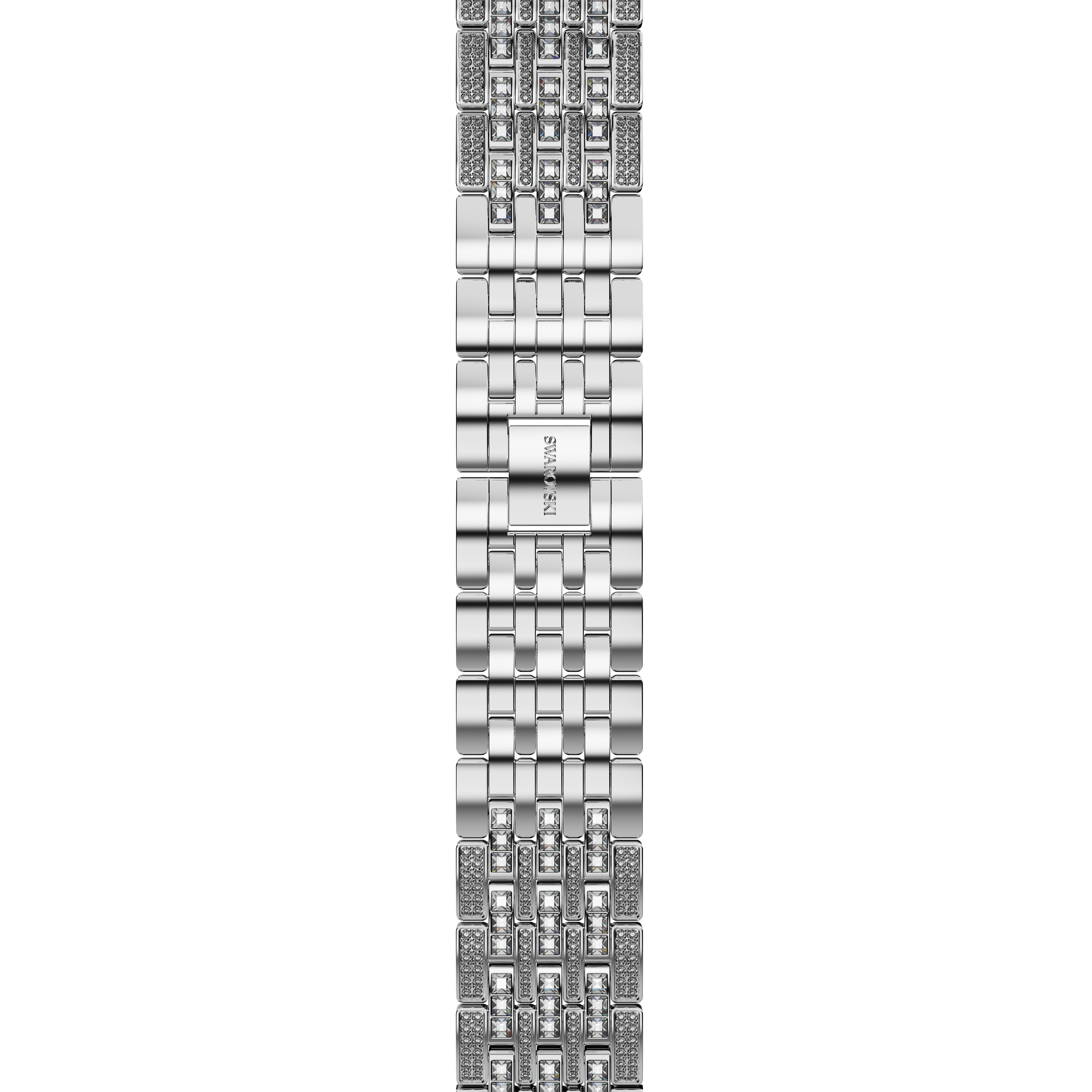 Swarovski Princess strap, For Apple Watch® 40mm & 41mm, Silver tone, Stainless steel 5672167