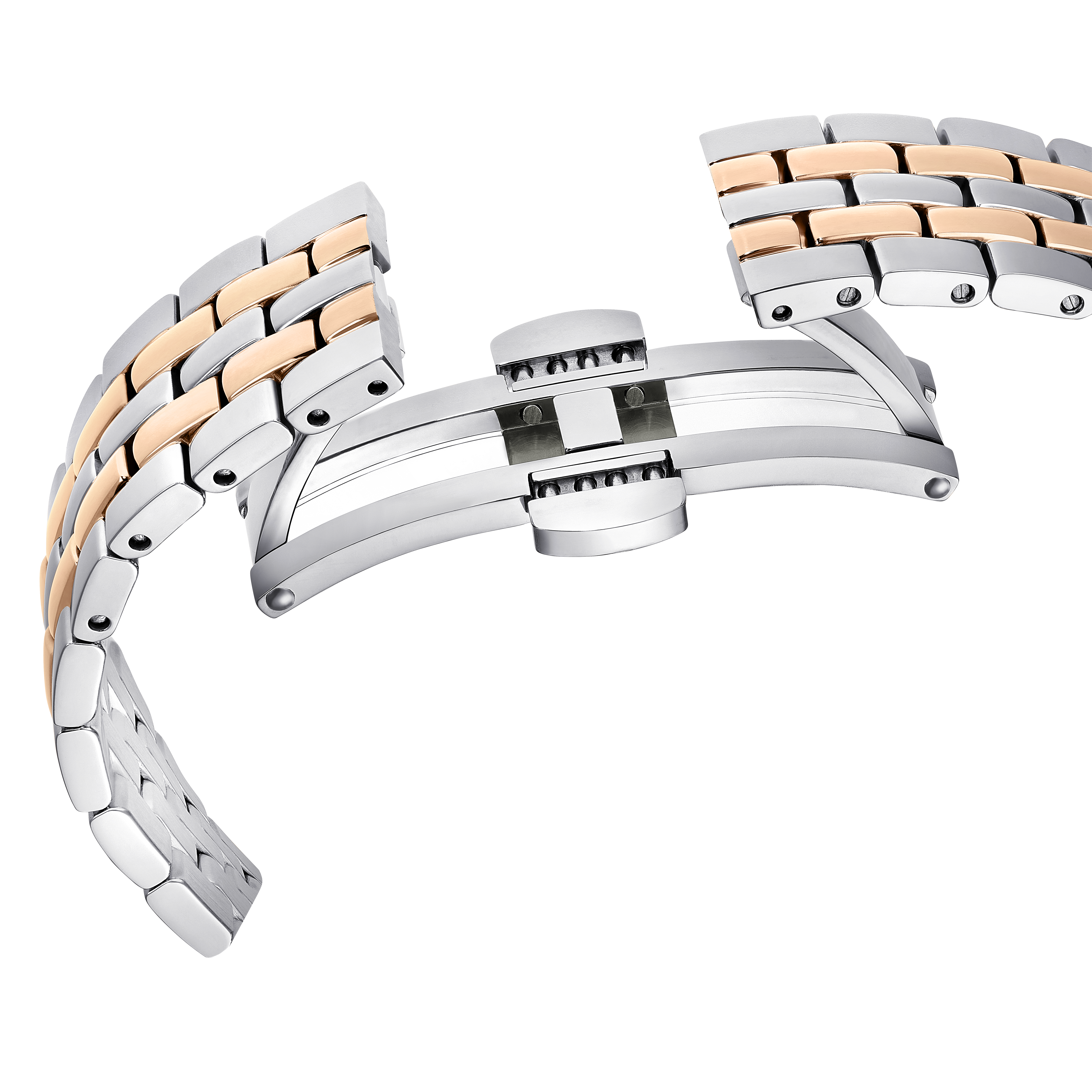 Swarovski Octea chrono watch, Swiss Made, Metal bracelet, Rose gold tone, Mixed metal finish 5672937