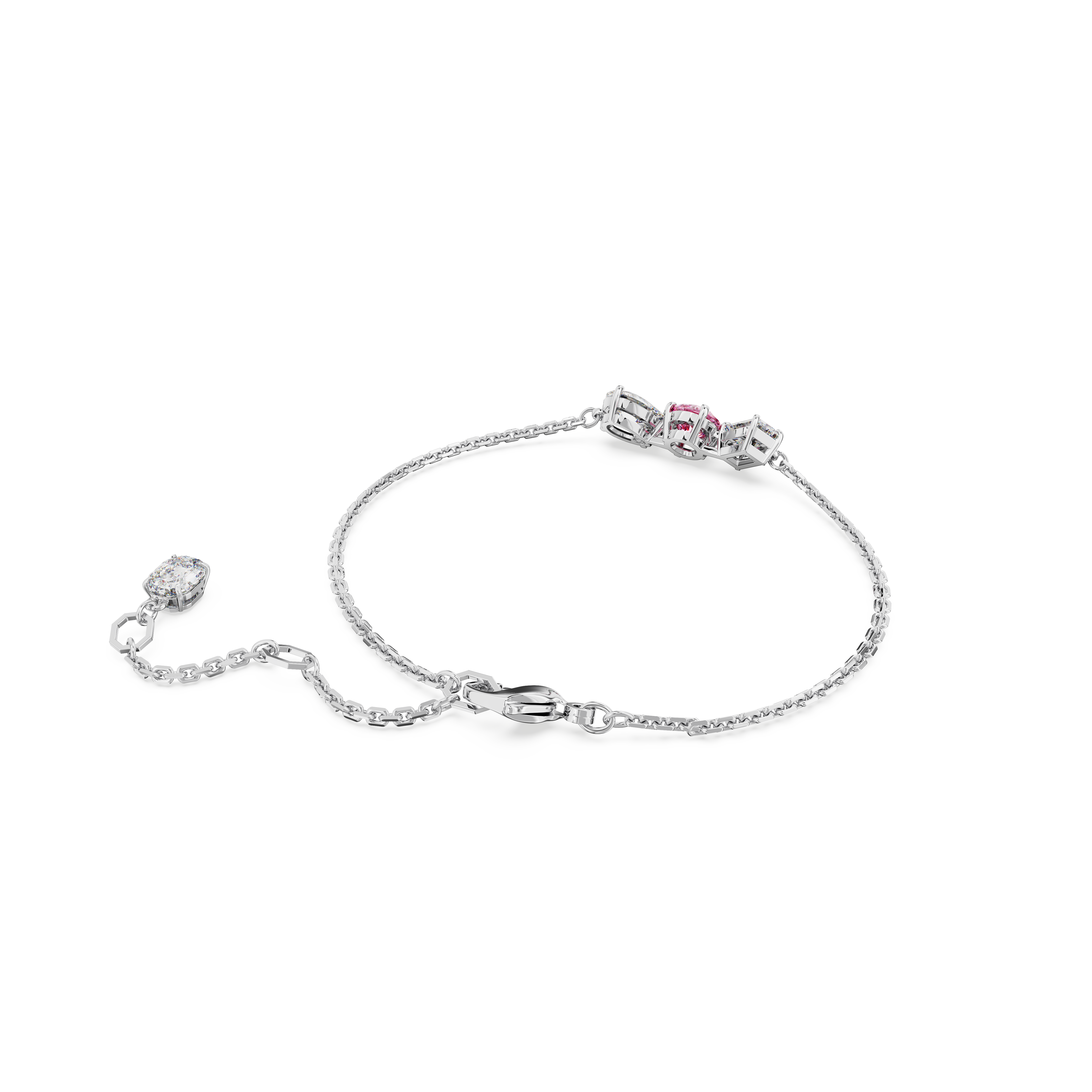 SWAROVSKI SS MESMERA:BRACELET PINK 1 WHITE/RHS M 5673572