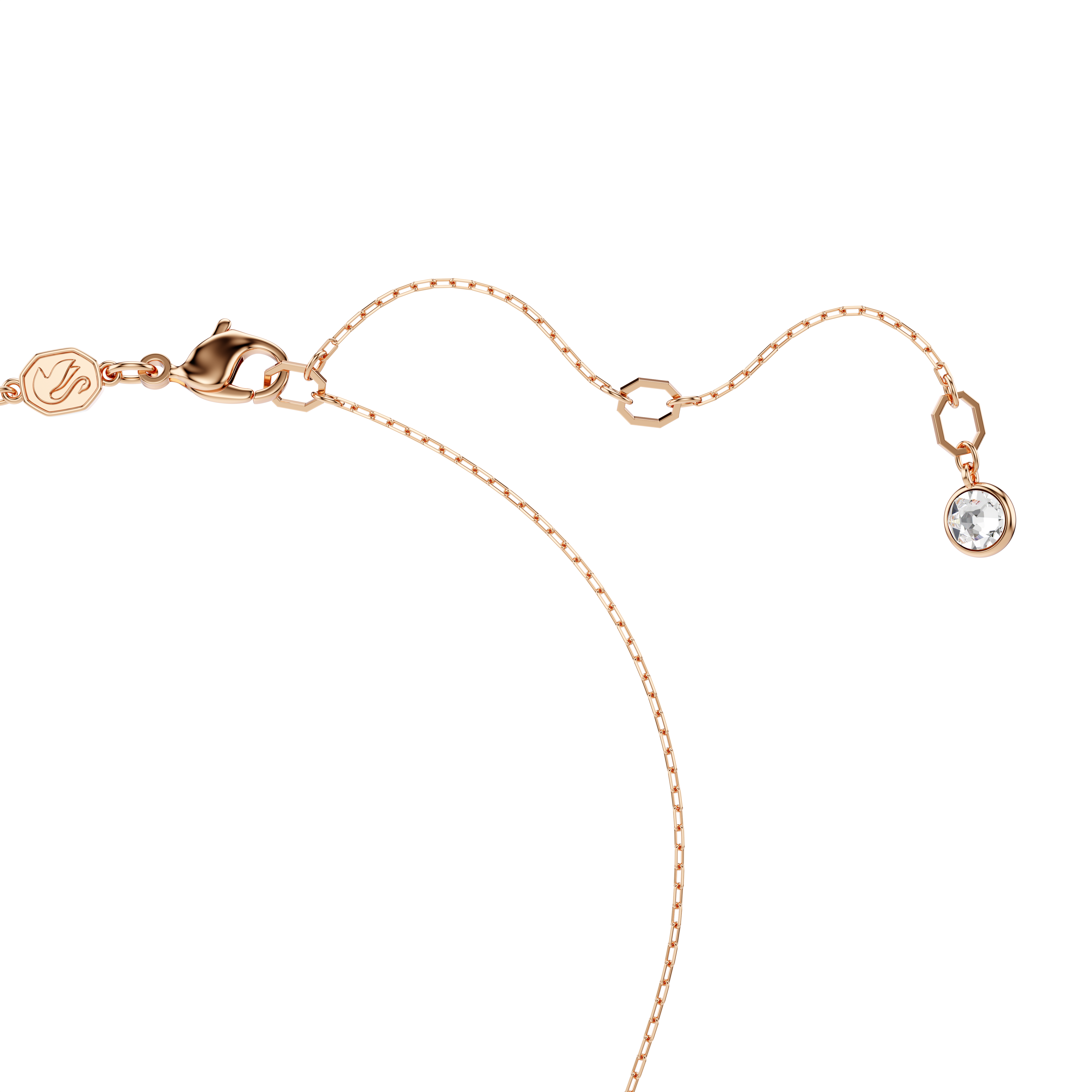 Swarovski Sublima pendant, Crystal pearl, Multicolored, Rose gold-tone plated 5673613