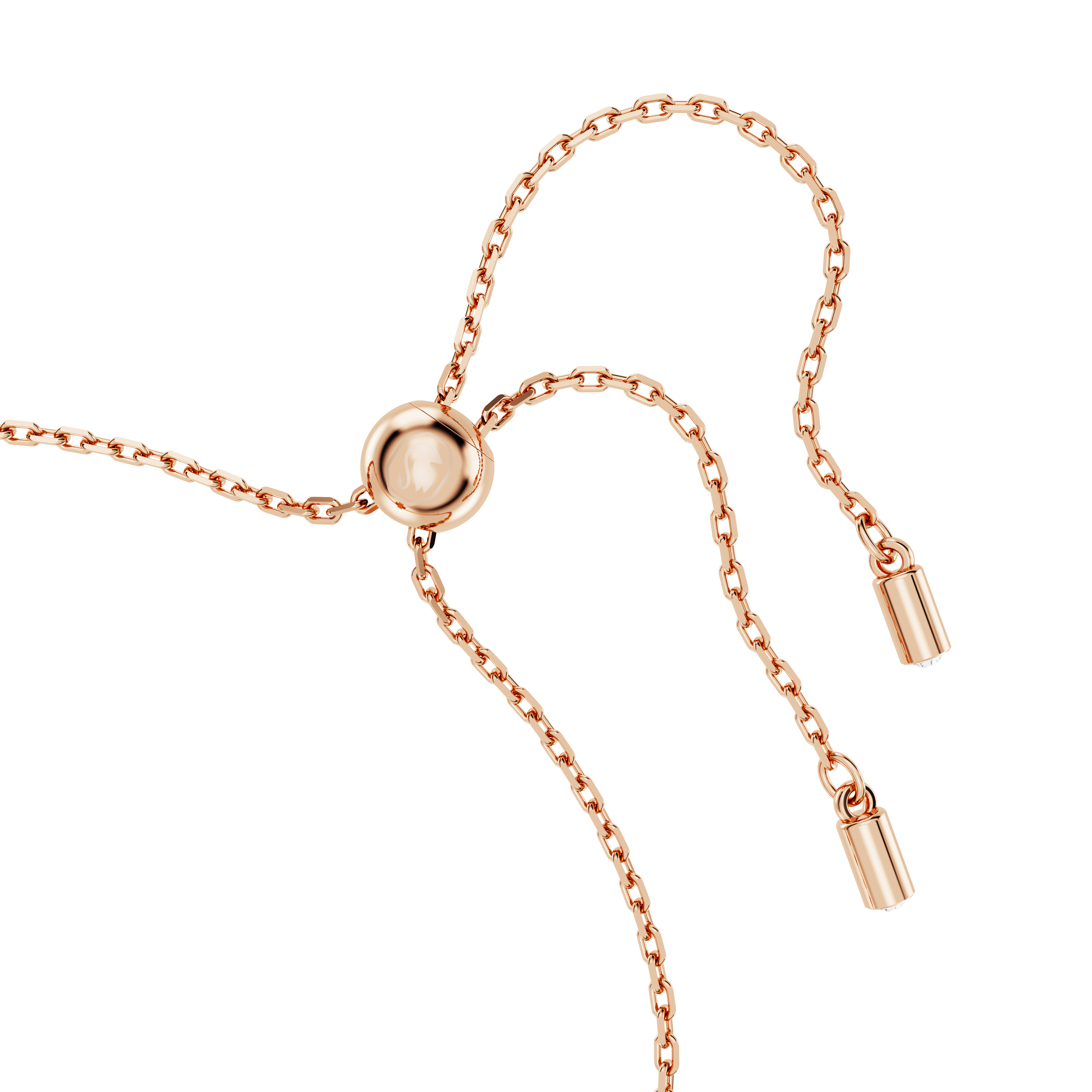 SWAROVSKI IDYLLIA BRACELET, CLOVER, WHITE, ROSE GOLD-TONE PLATED 5674487