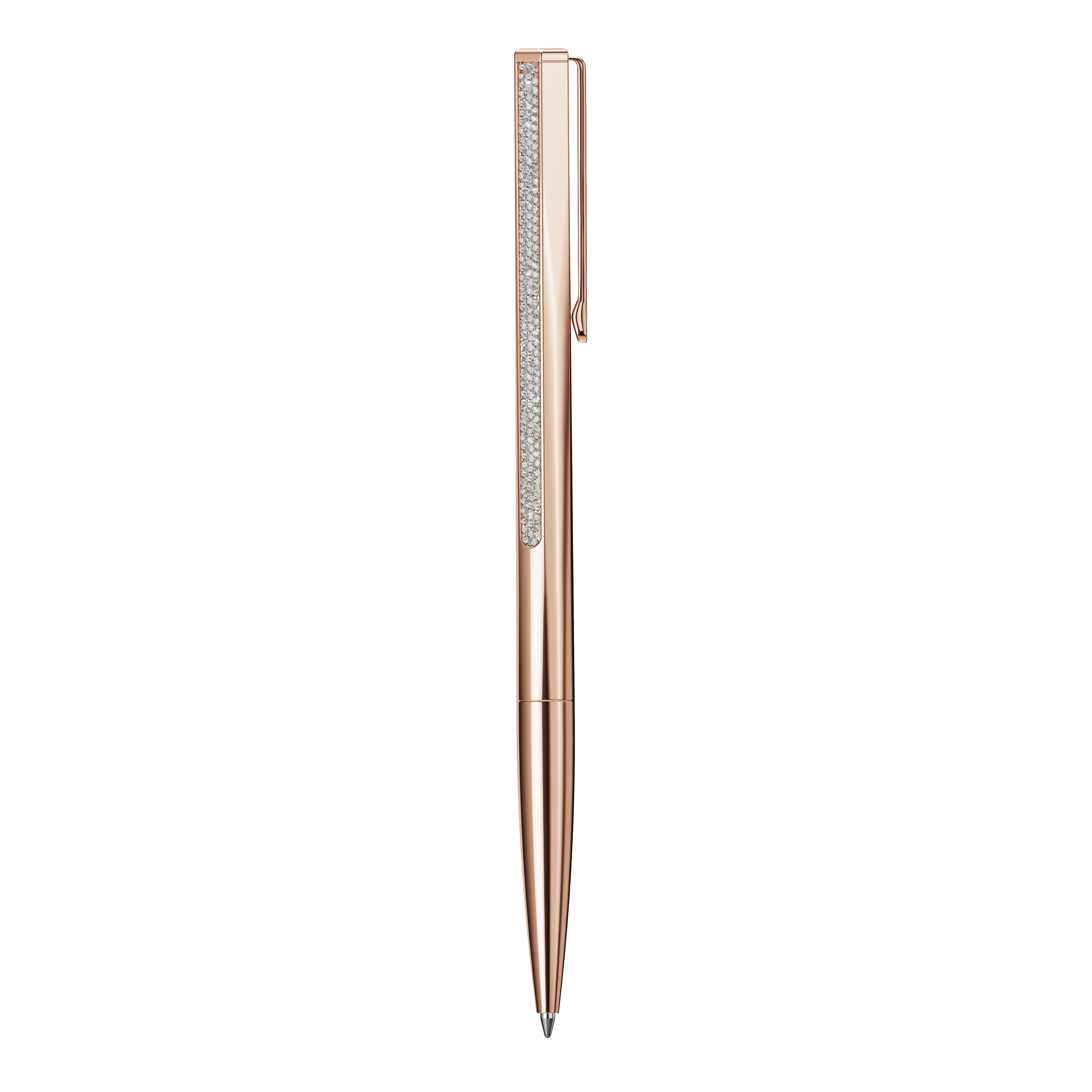 Swarovski Shimmer ballpoint pen, Rose gold tone, Rose gold-tone finish 5678182