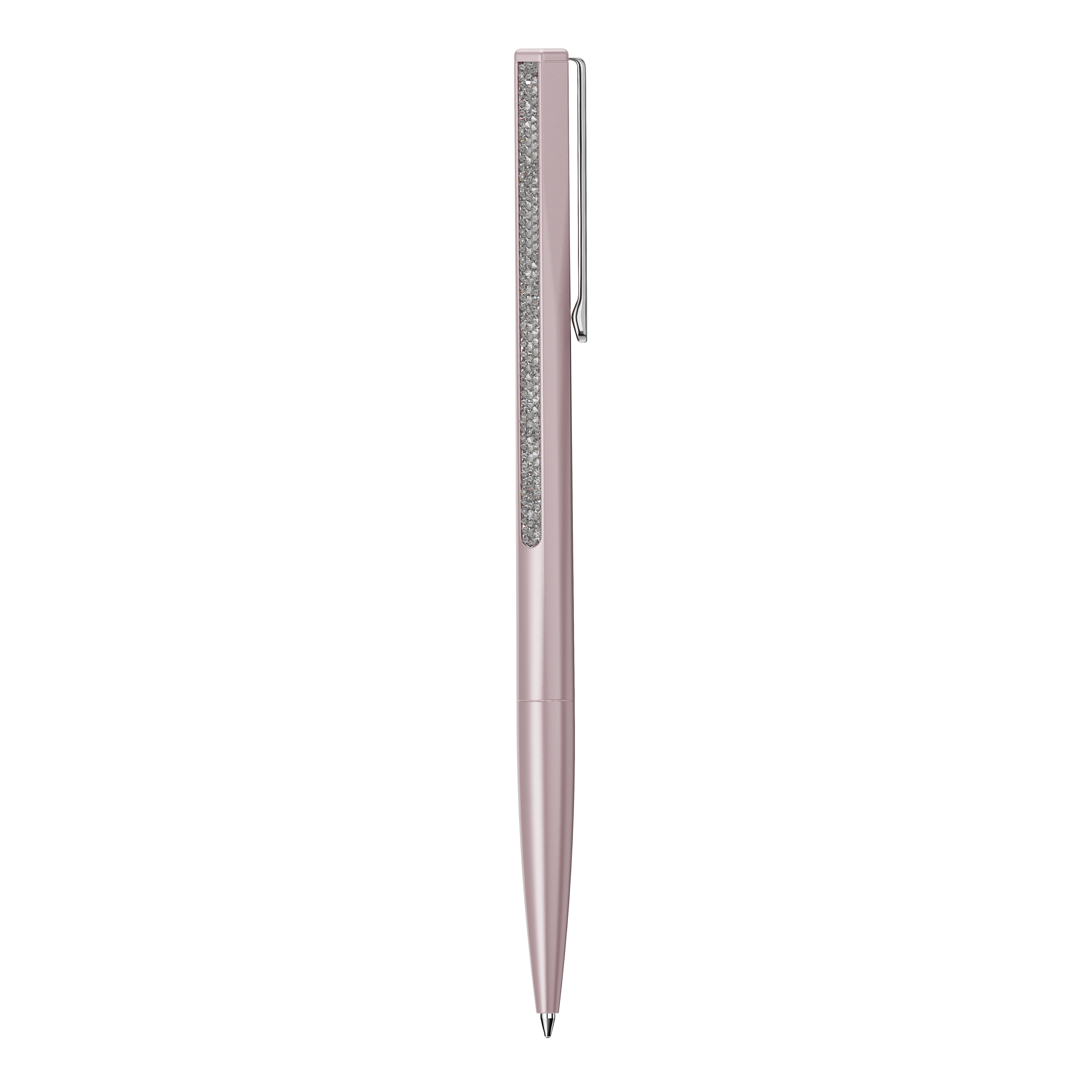 Swarovski Shimmer ballpoint pen, Pink lacquered, Chrome plated 5678188
