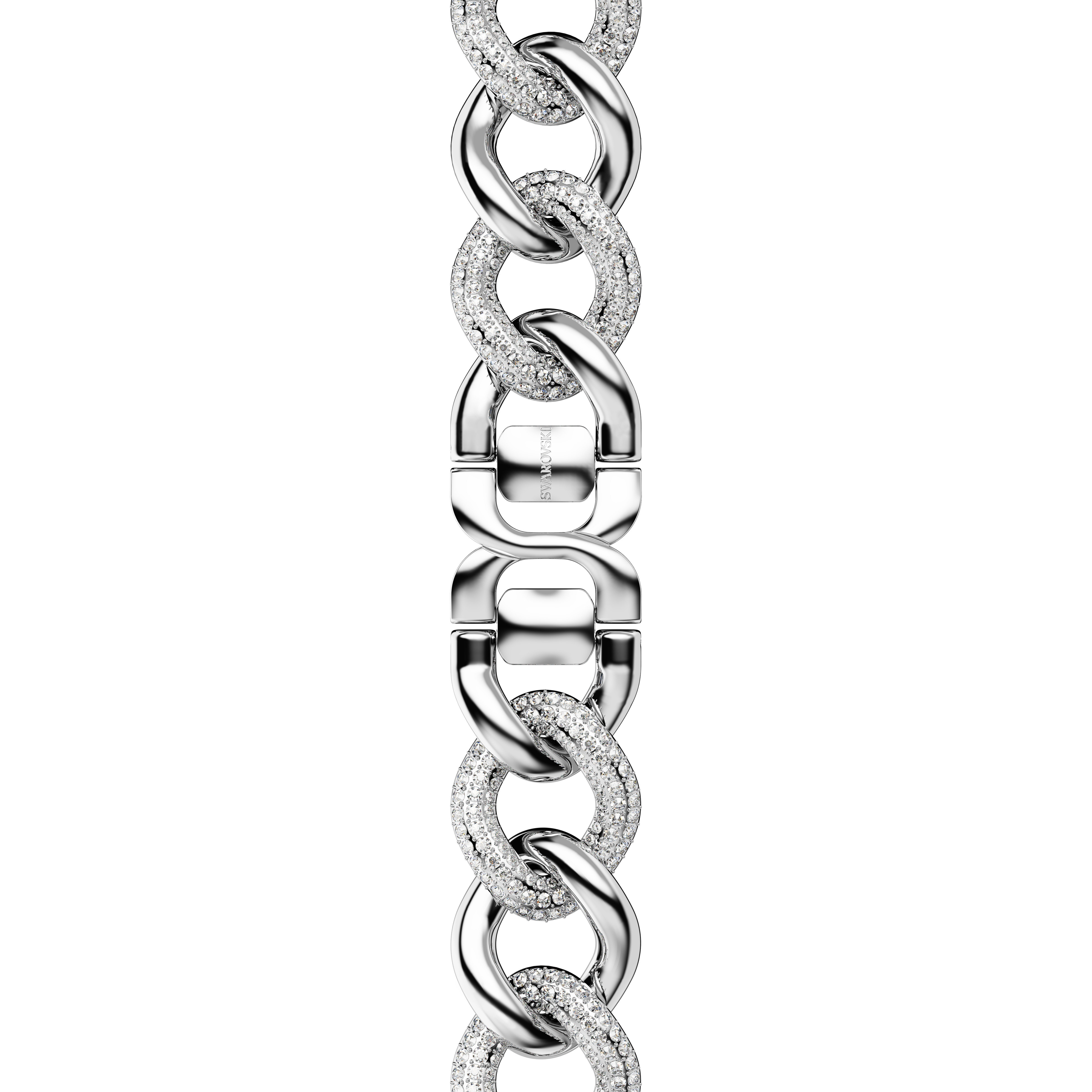 Swarovski Chain strap, For Apple Watch® 40mm & 41mm, Silver tone, Stainless steel 5678671