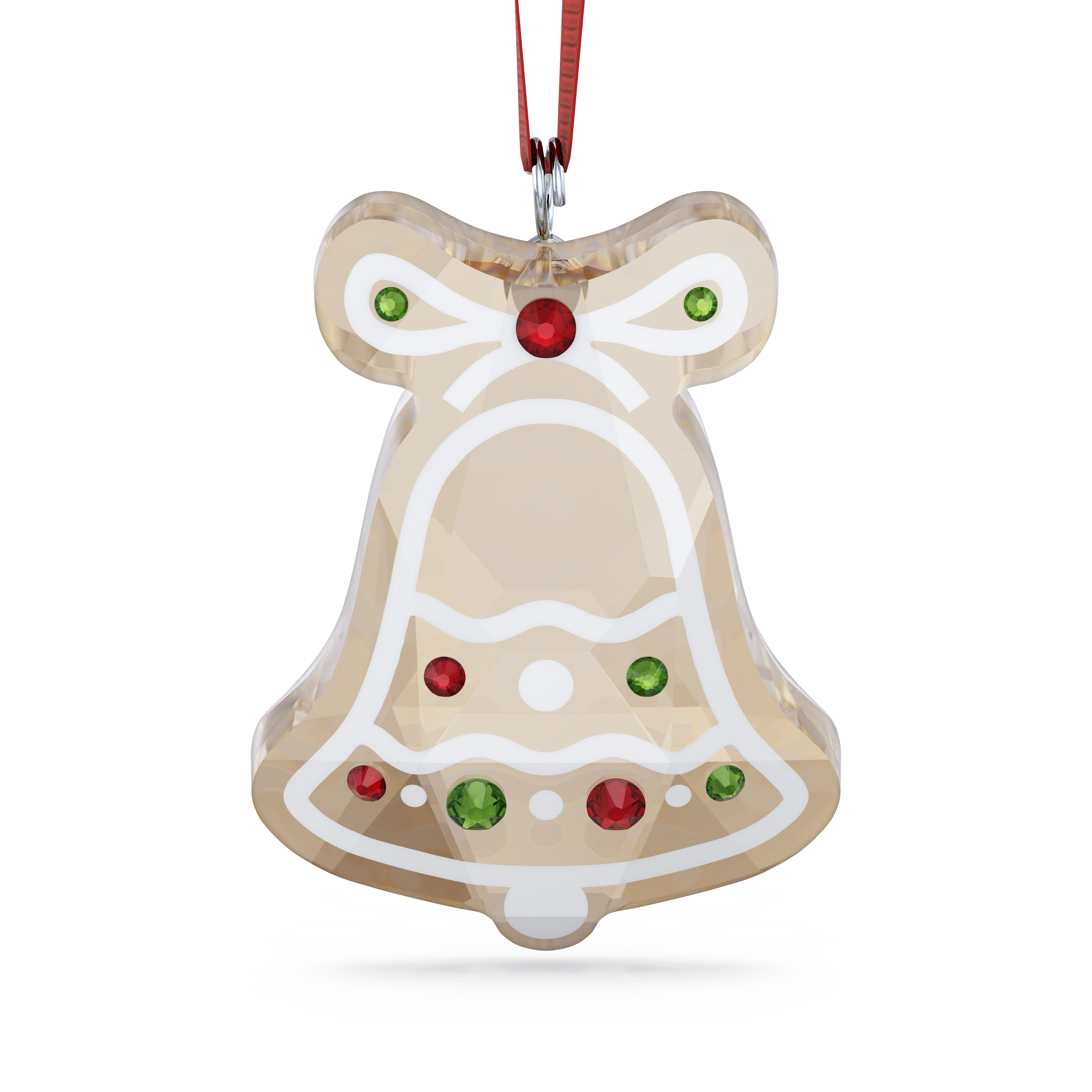 Swarovski Holiday Cheers Gingerbread Bell Ornament 5681580