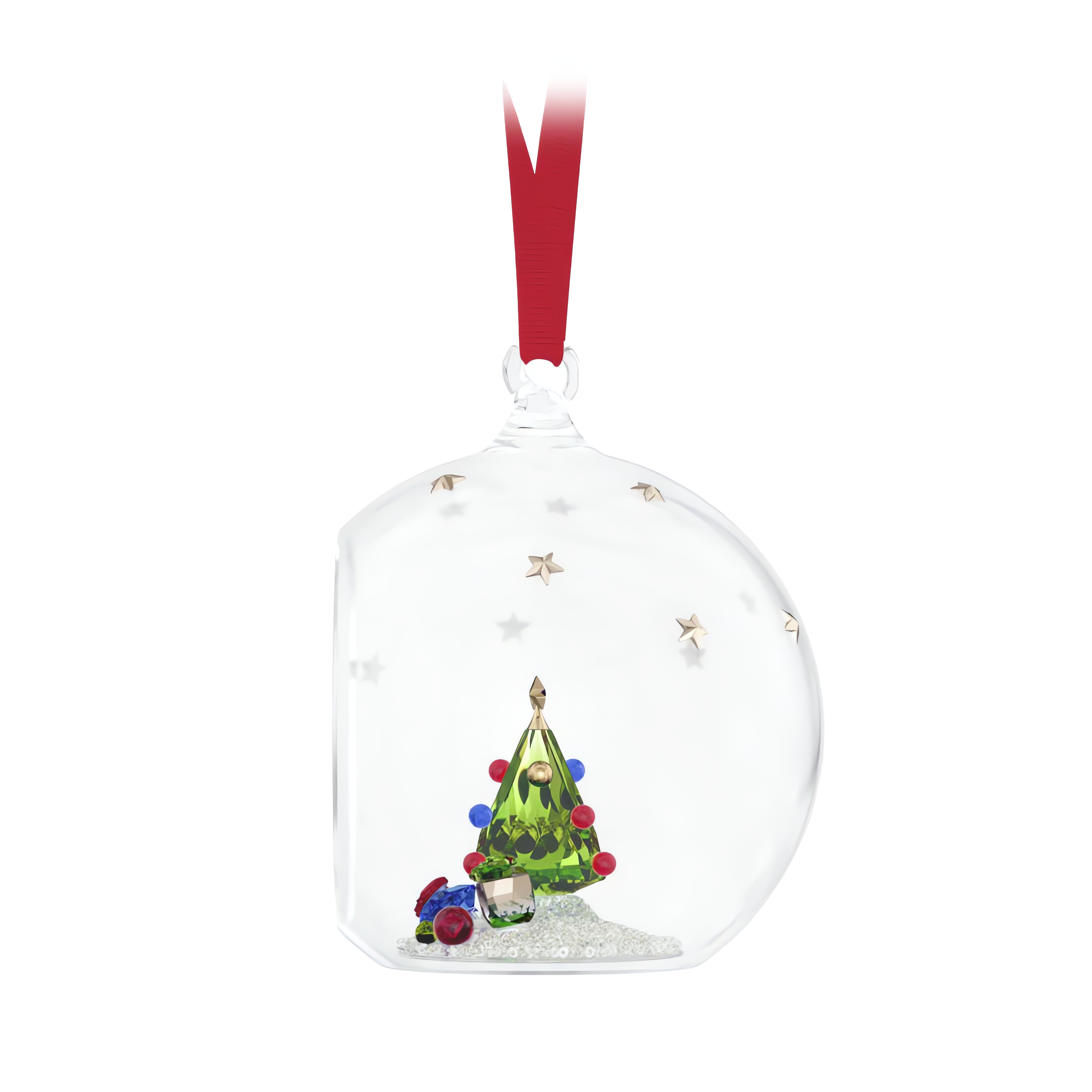 Swarovski Holiday Cheers Tree and Gifts Ball Ornament 5681633