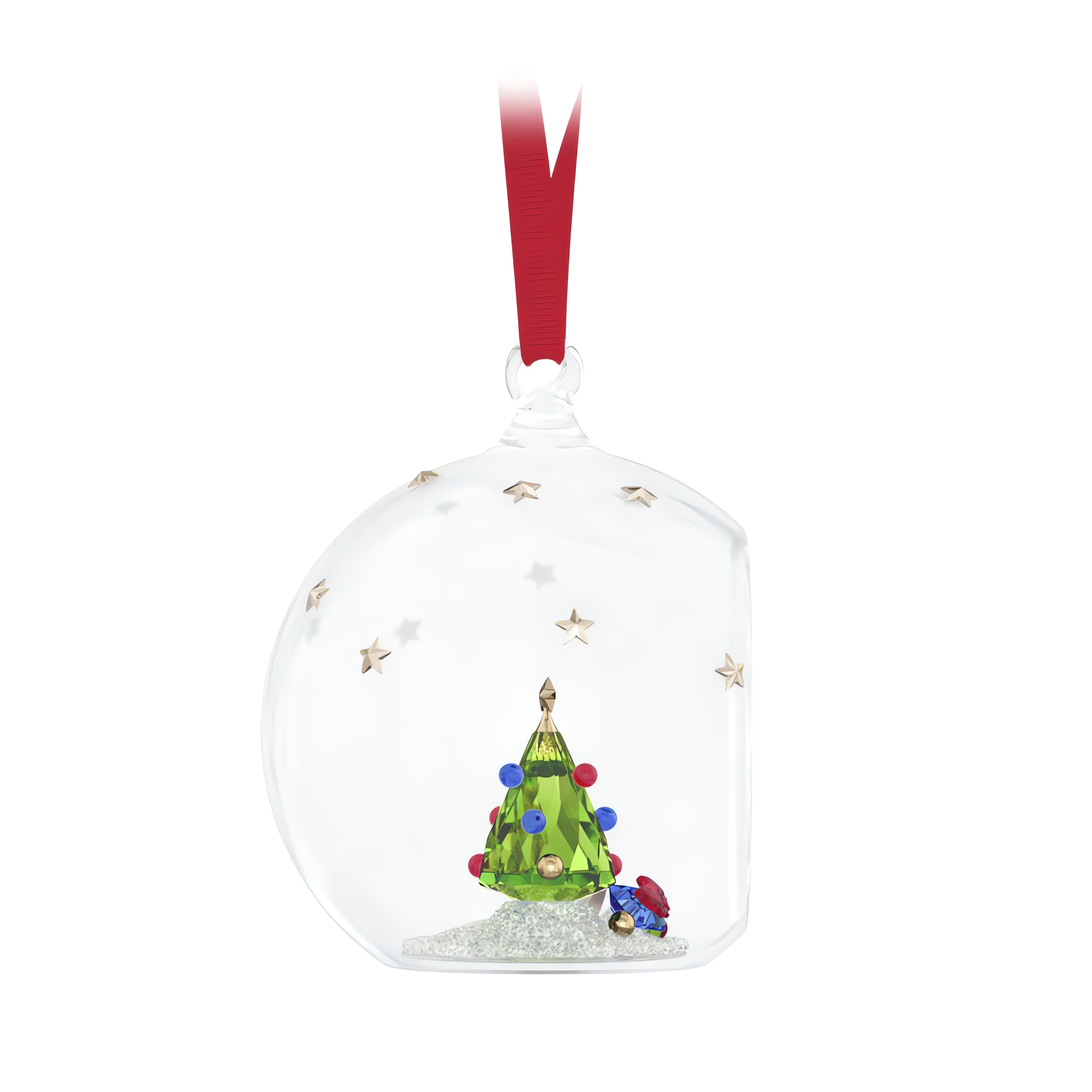 Swarovski Holiday Cheers Tree and Gifts Ball Ornament 5681633
