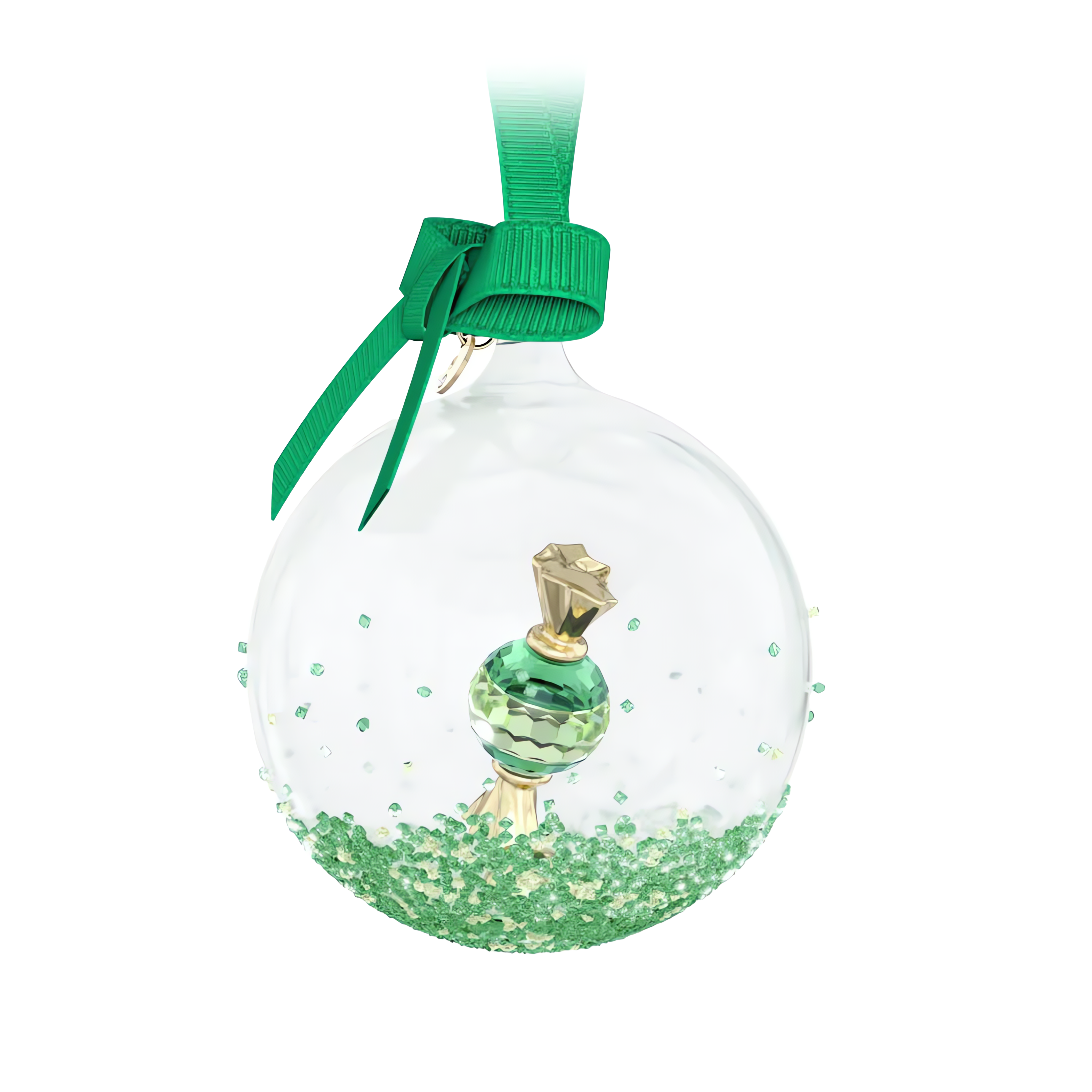 Swarovski Holiday Cheers dulcis Ball Ornament, Green 5688312