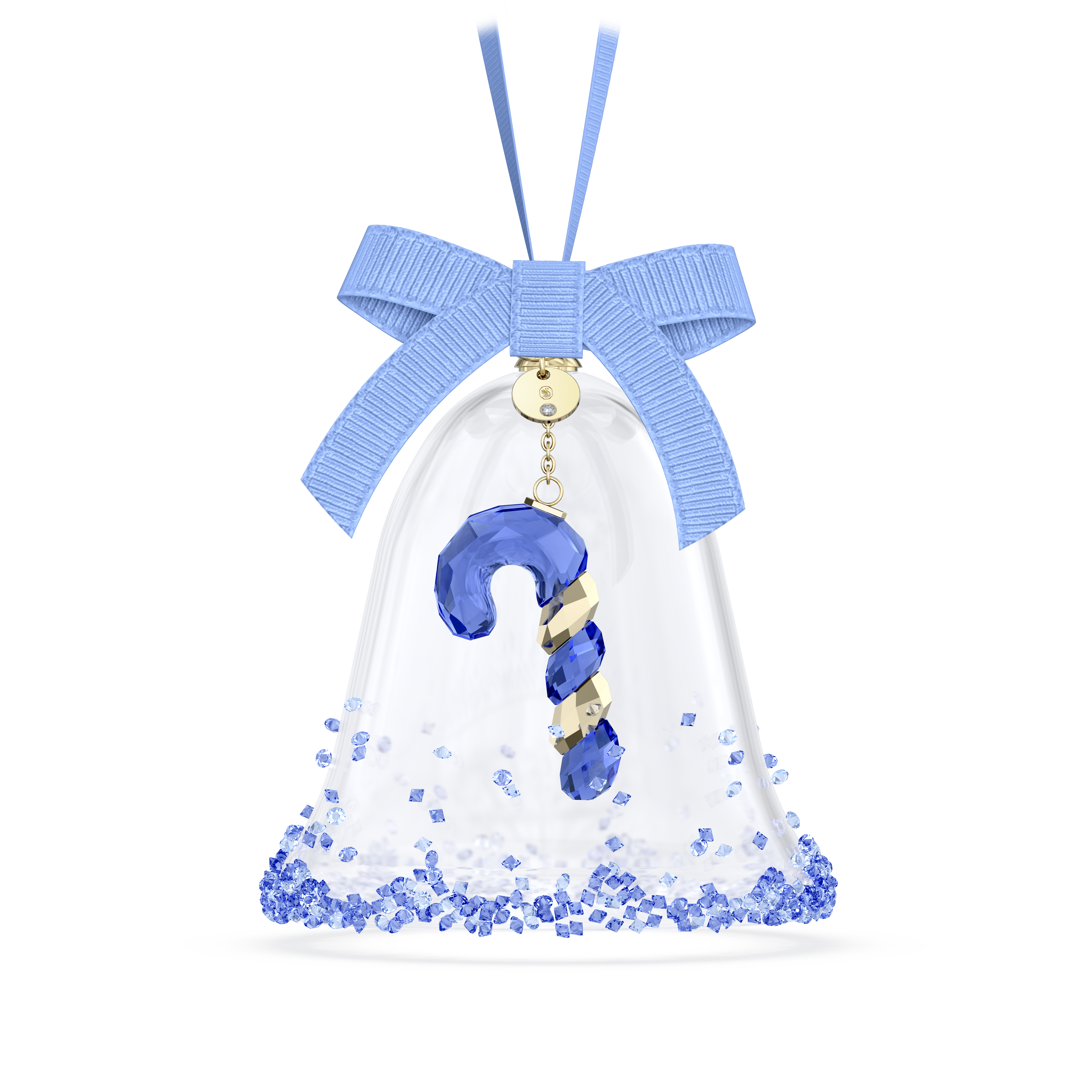 Swarovski Holiday Cheers dulcis Bell Ornament, Blue 5688314