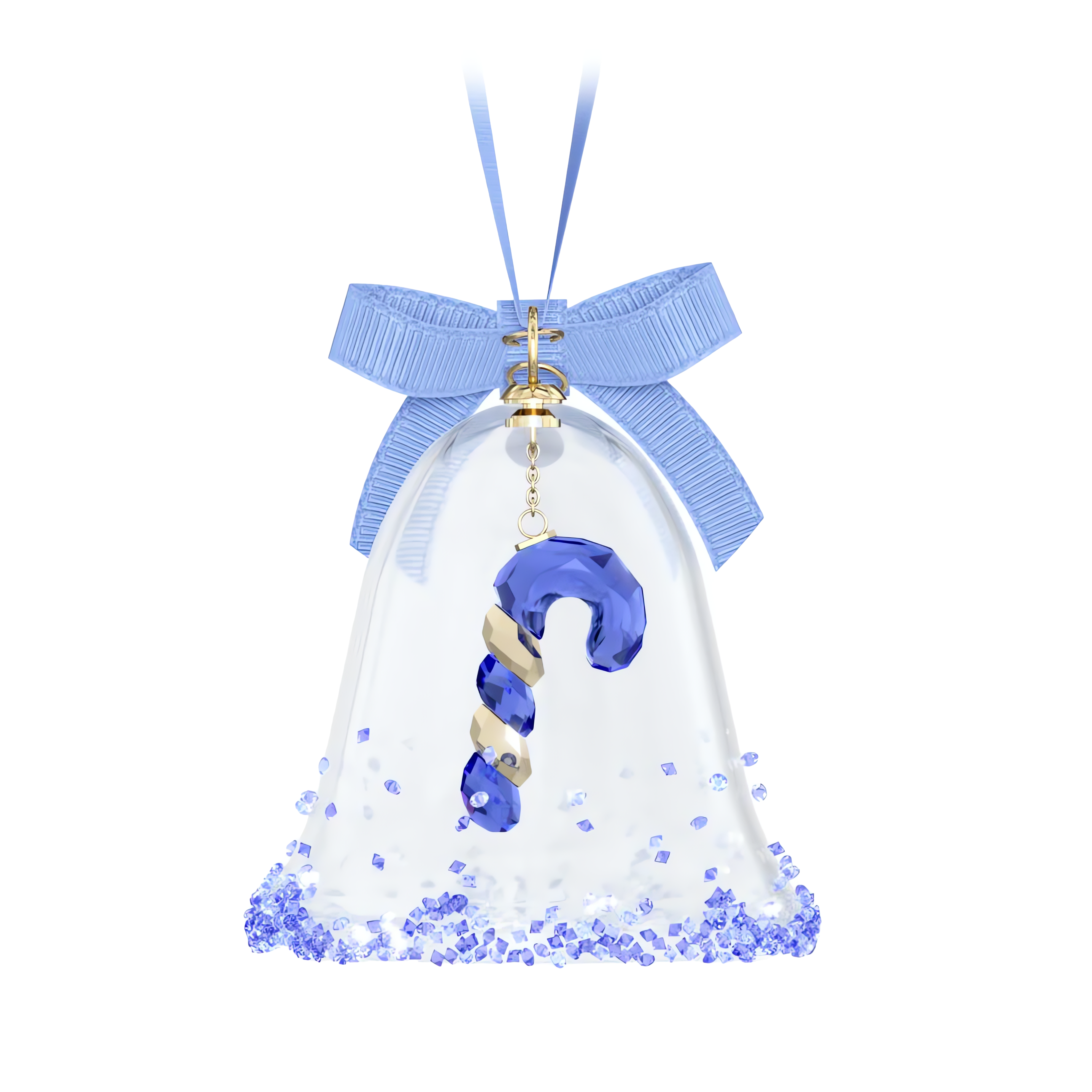 Swarovski Holiday Cheers dulcis Bell Ornament, Blue 5688314