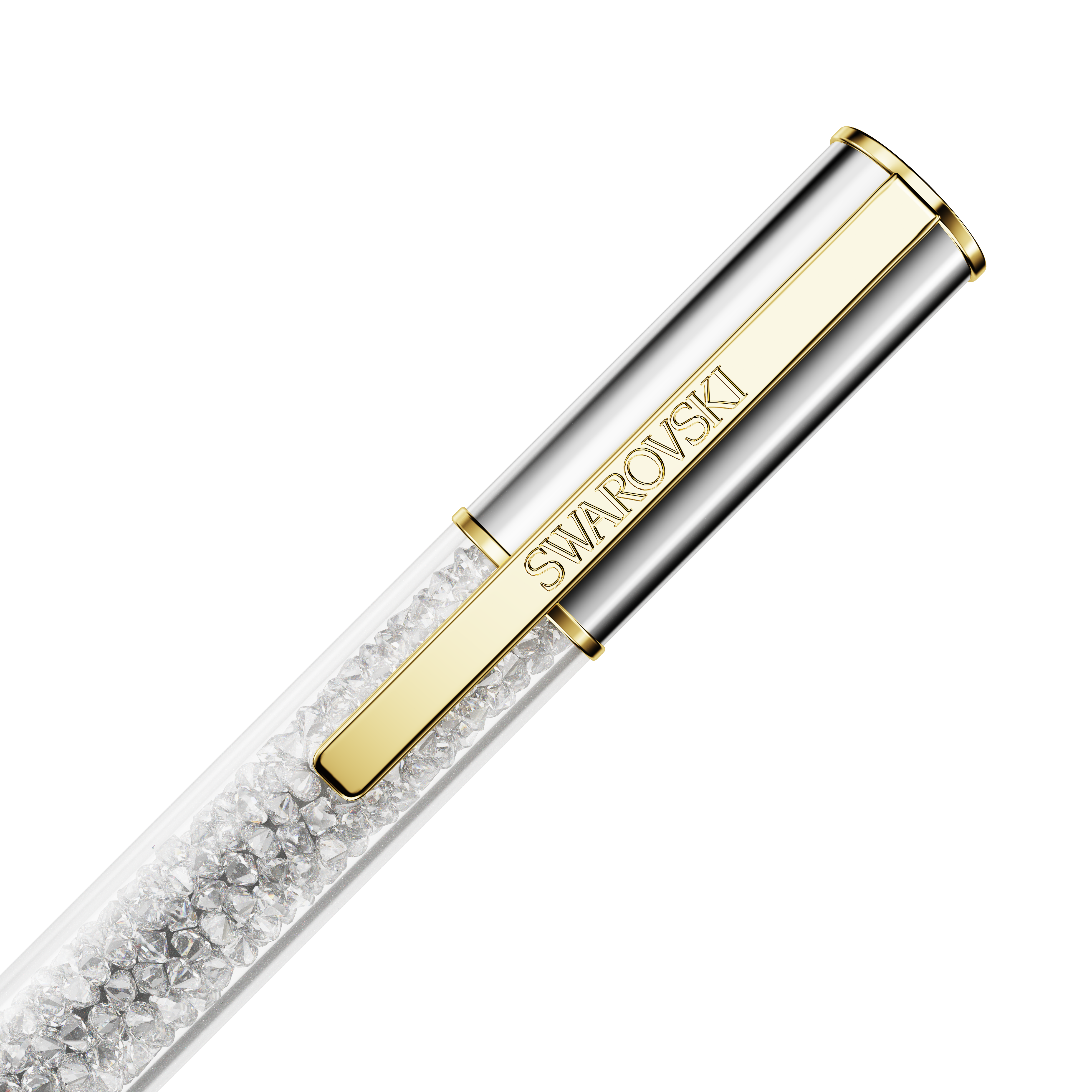 Swarovski Crystalline ballpoint pen, Silver tone, Mixed metal finish 5688637