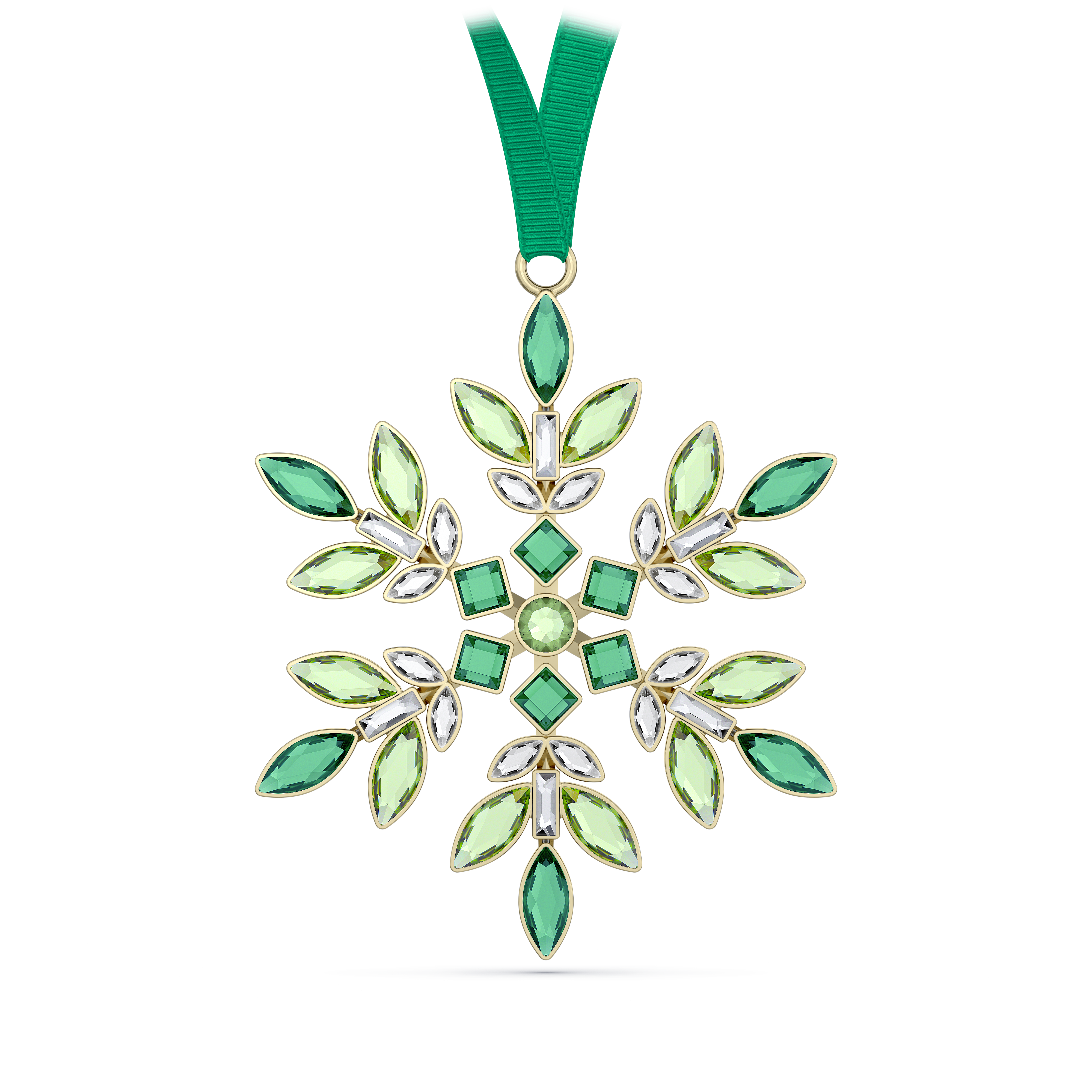 Swarovski Gema Holiday Ornament, Green 5691044