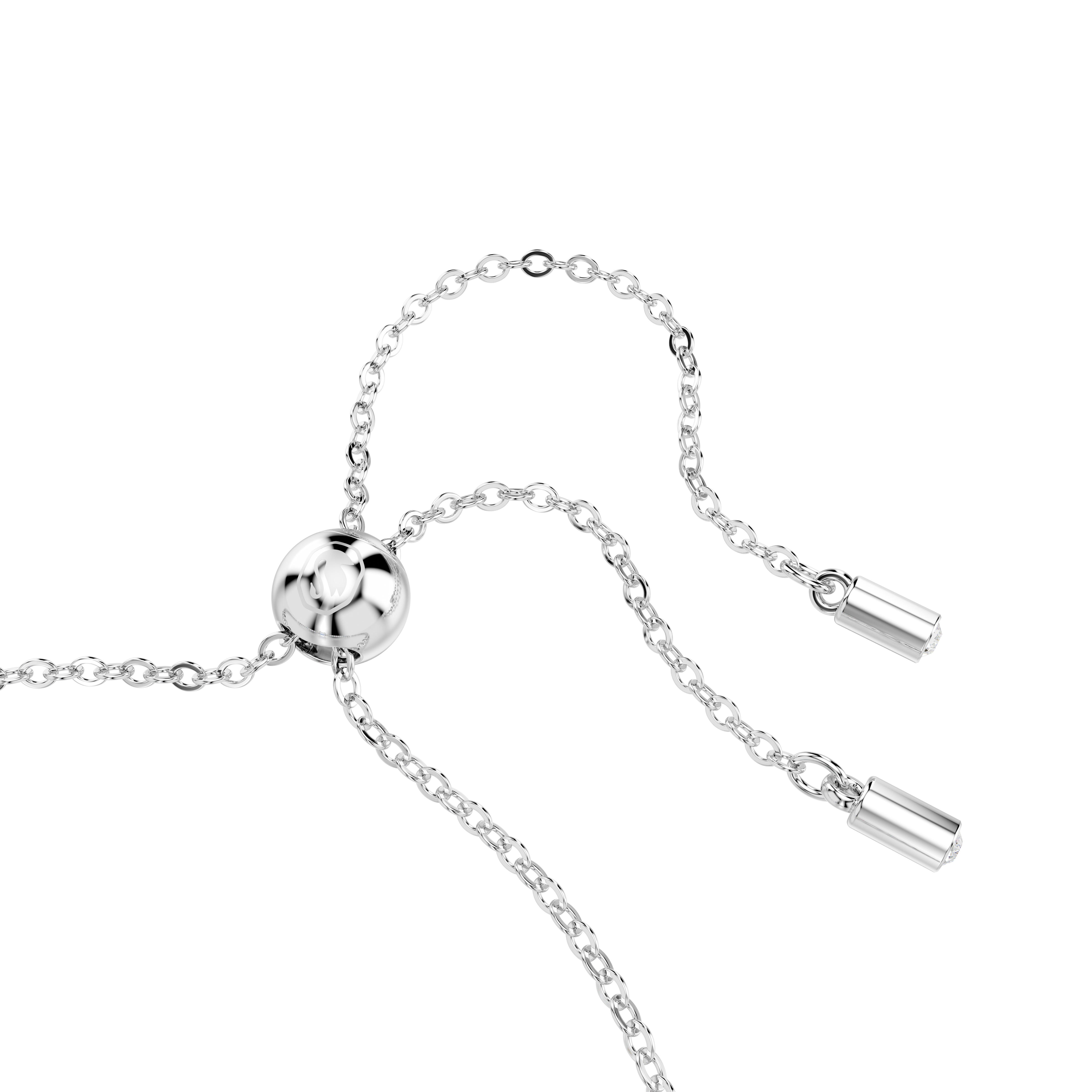 Swarovski Matrix Tennis bracelet, Mixed cuts, Blue, Rhodium plated 5693412