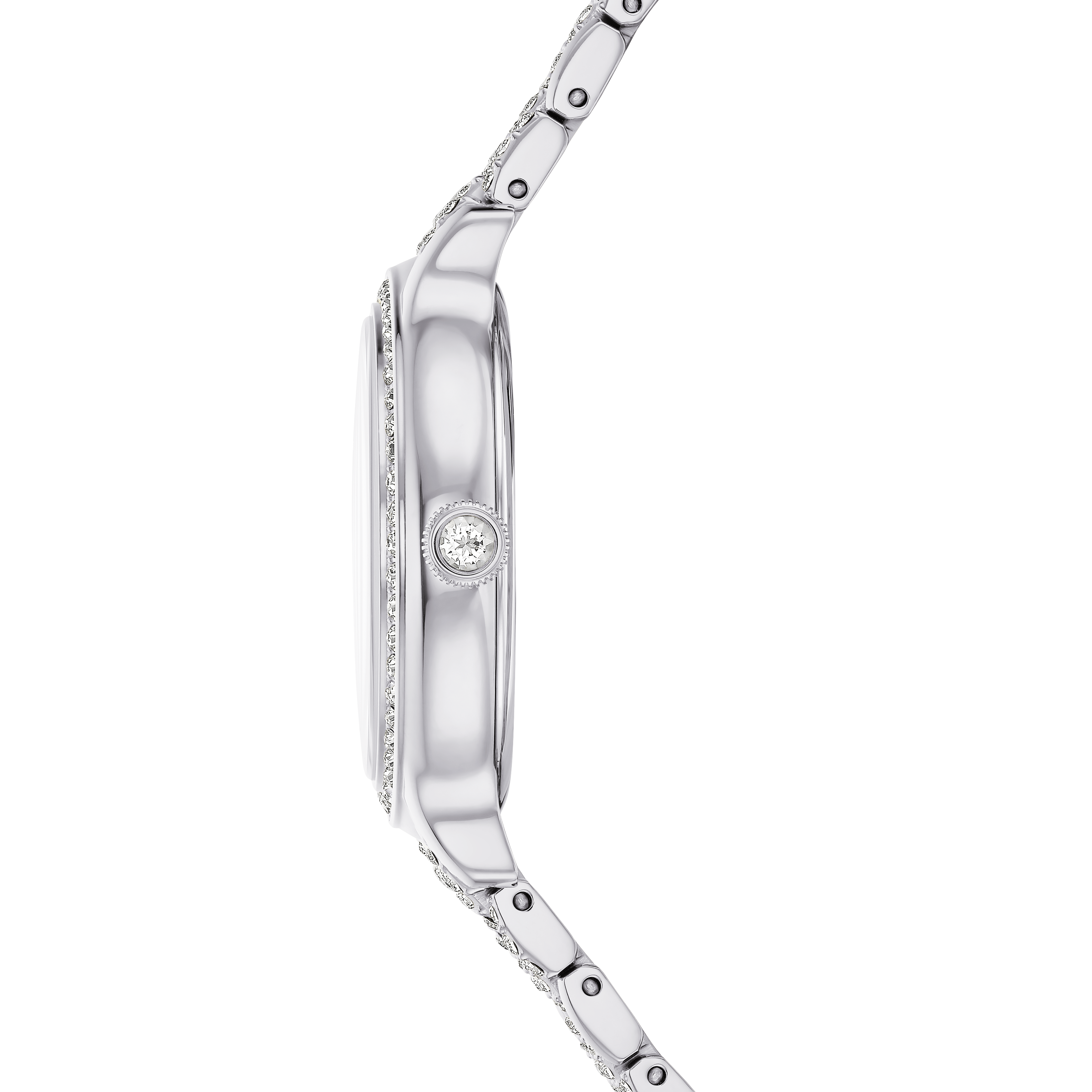 Swarovski Imber watch, Swiss Made, Metal bracelet, Silver tone, Stainless Steel 5693634