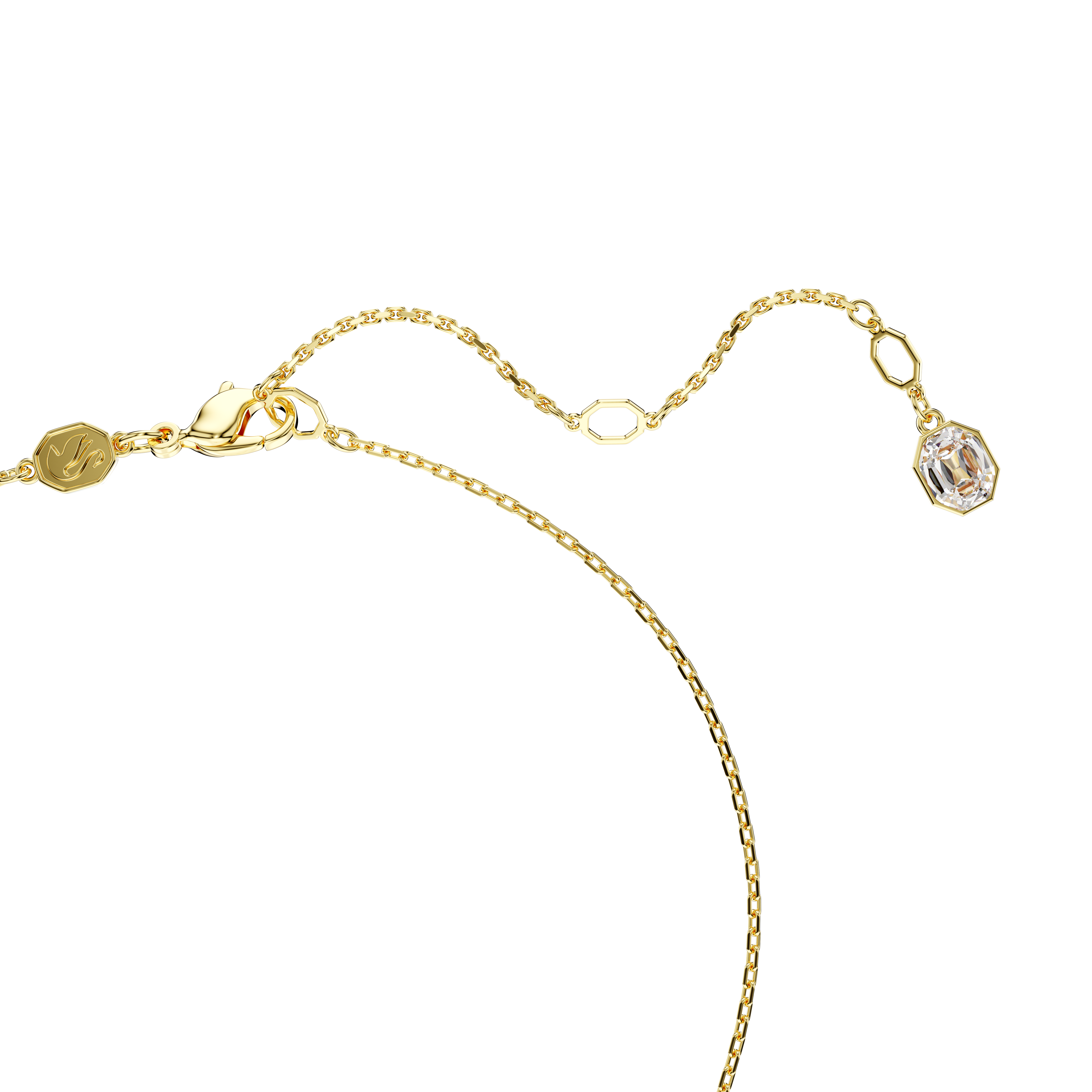 Swarovski Symbolica pendant, Evil eye, Blue, Gold-tone plated 5701611