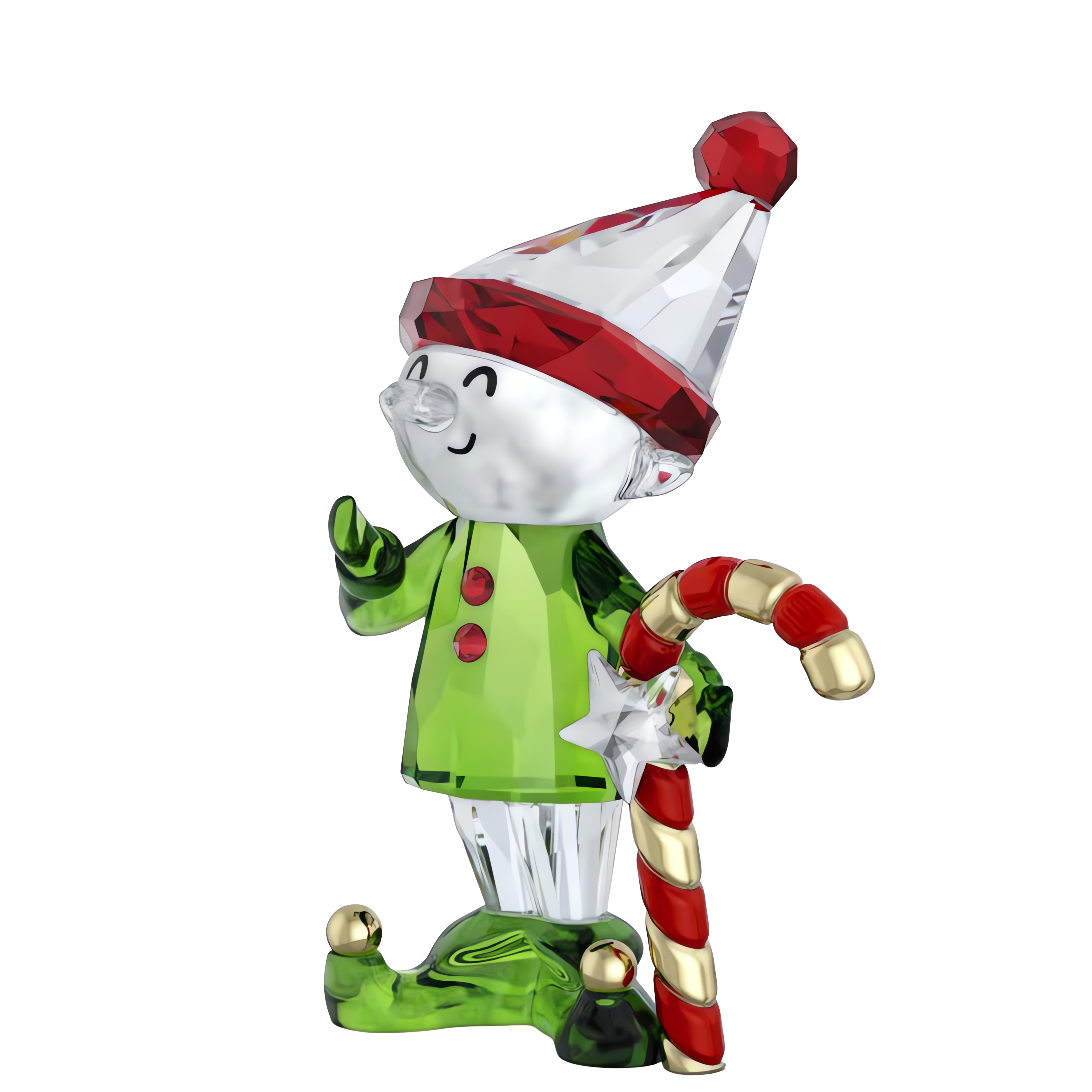 Swarovski Holiday Cheers Dulcis Elf and Candy Cane 5701852