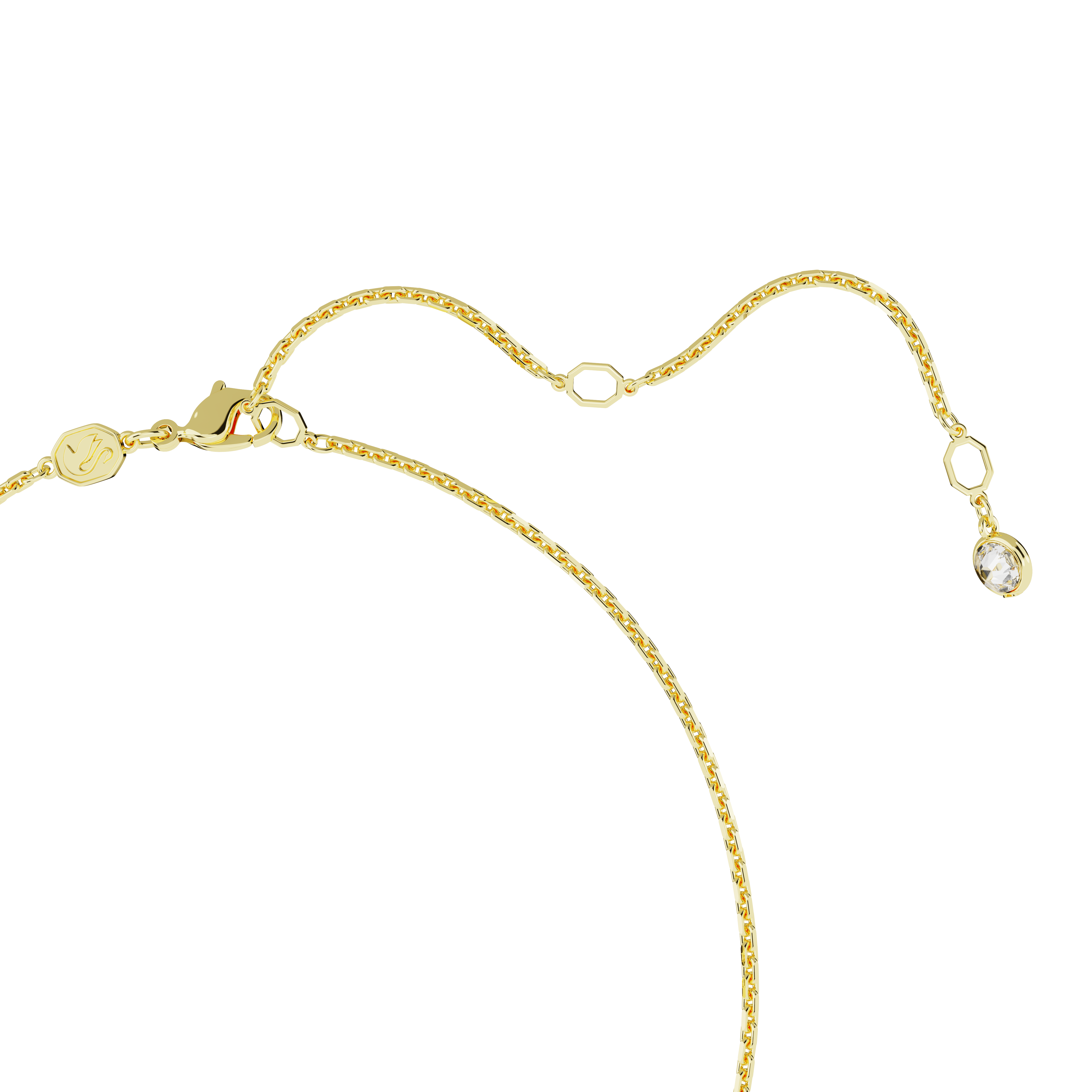 Swarovski Idyllia SCS pendant, Starfish, Blue, Gold-tone plated 5707049