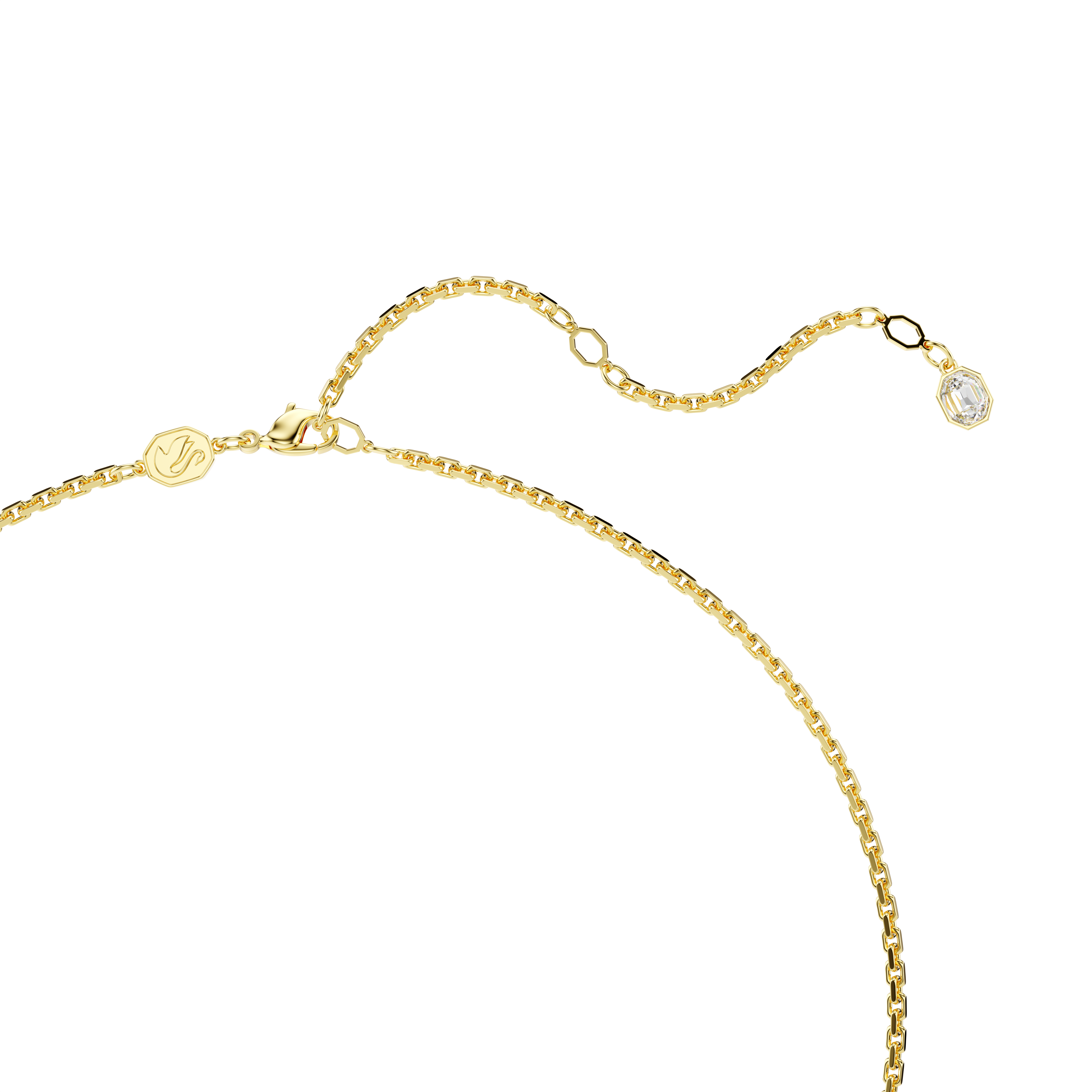 Swarovski Idyllia pendant and brooch, Mixed cuts, Pavé, Butterfly, Multicolored, Gold-tone plated 5709951